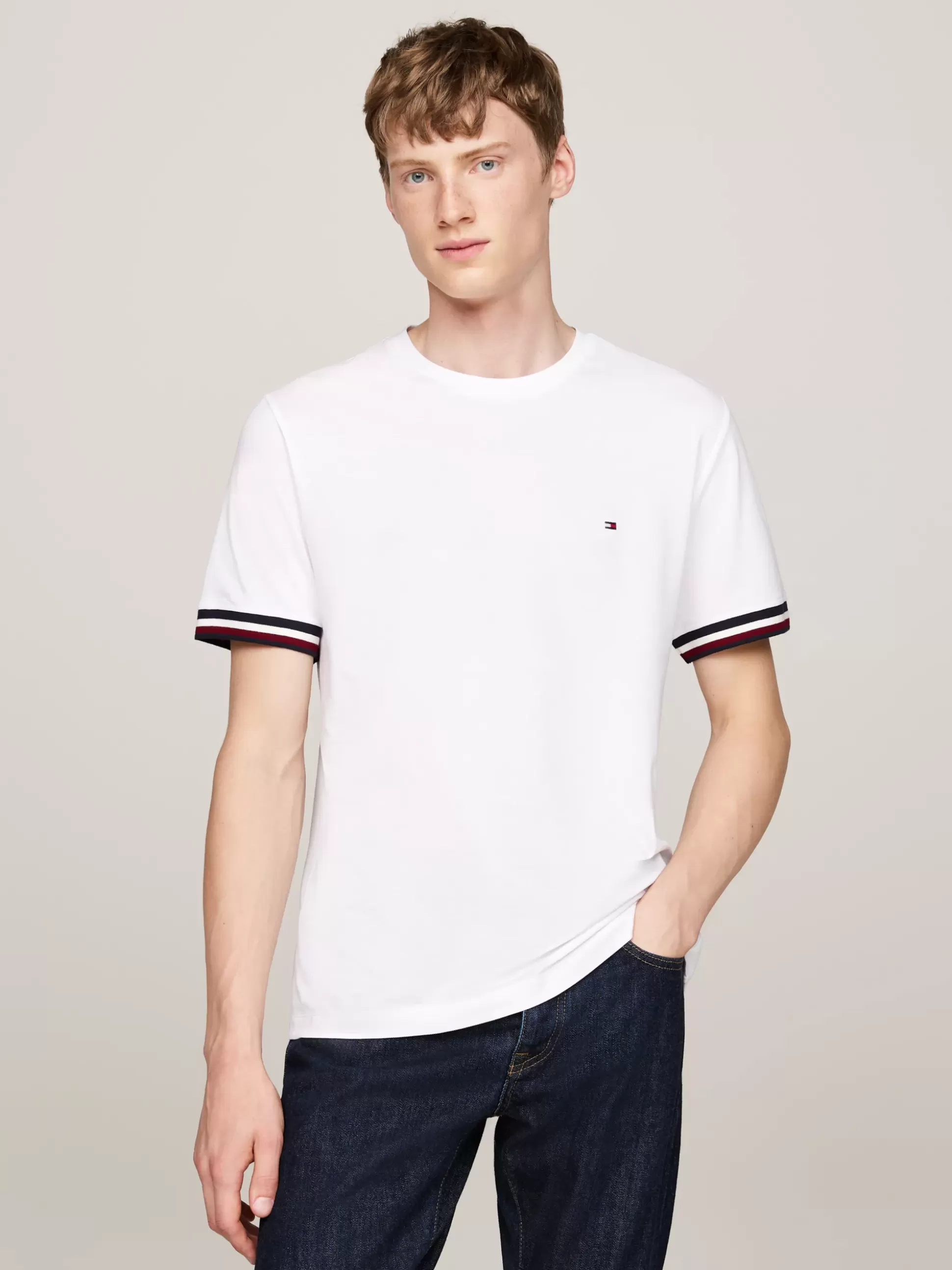 Tommy Hilfiger T-Shirty^Bawełniany T-shirt Global