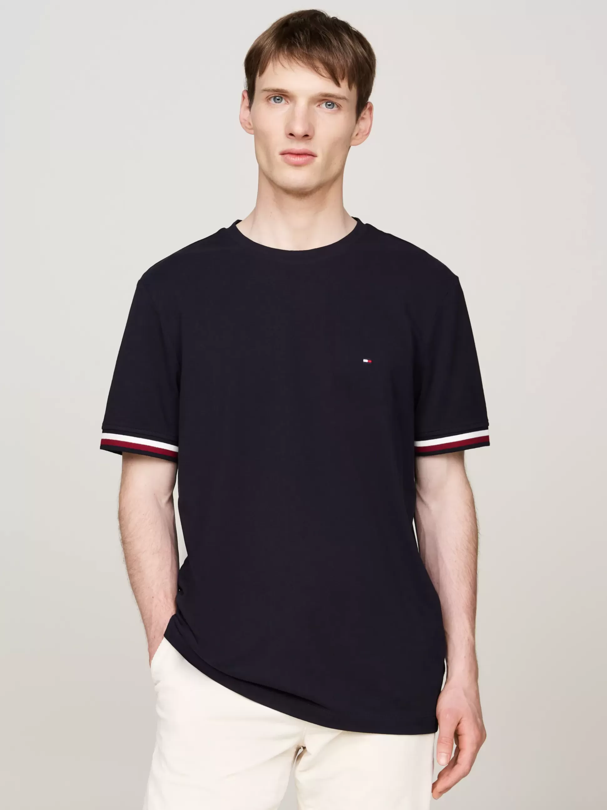 Tommy Hilfiger T-Shirty^Bawełniany T-shirt Global