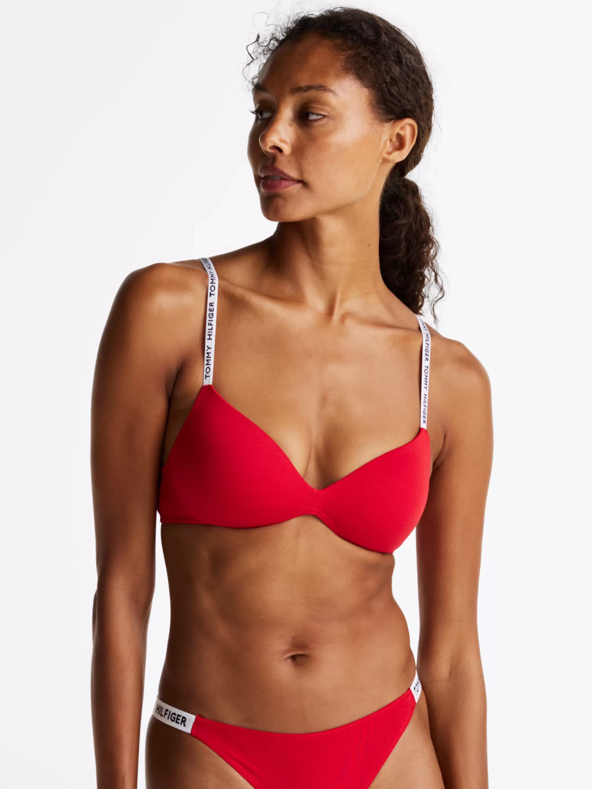 Tommy Hilfiger Biustonosze | Bielizna^Biustonosz Push-up Bez Fiszbin Z Logo Heritage