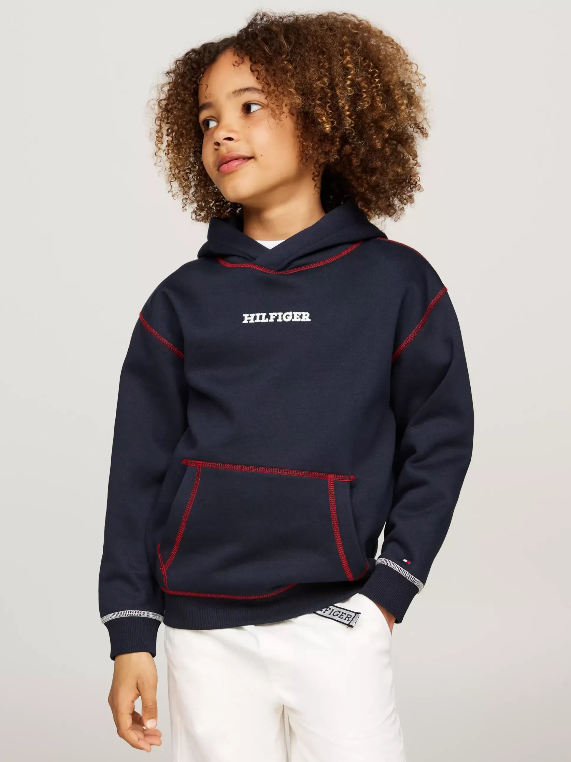 Dzieci Tommy Hilfiger Bluzy Dresowe I Z Kapturem^Bluza Hilfiger Monotype Z Kapturem