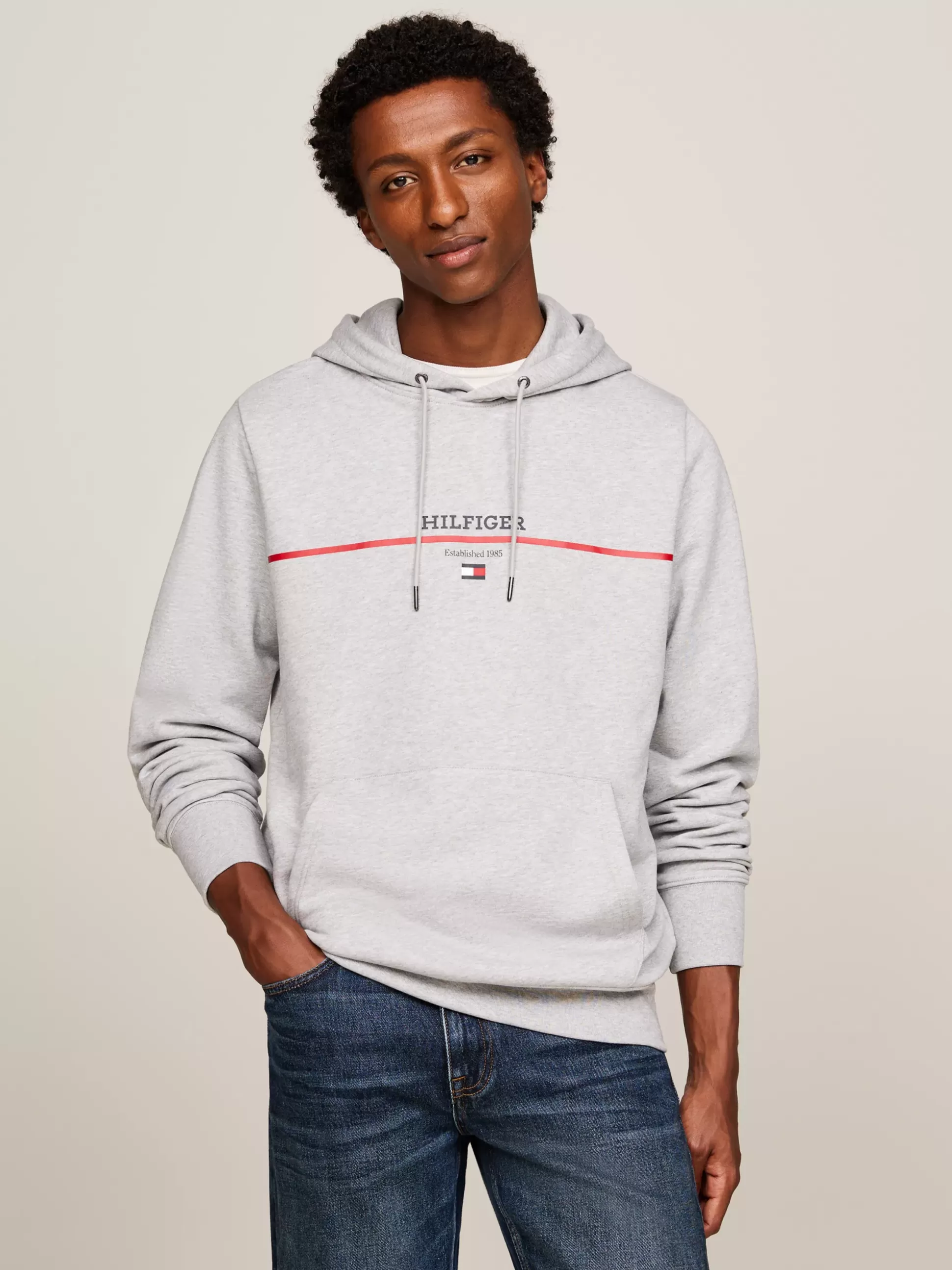 Tommy Hilfiger Bluzy Dresowe & Z Kapturem^Bluza Hilfiger Monotype Z Kapturem