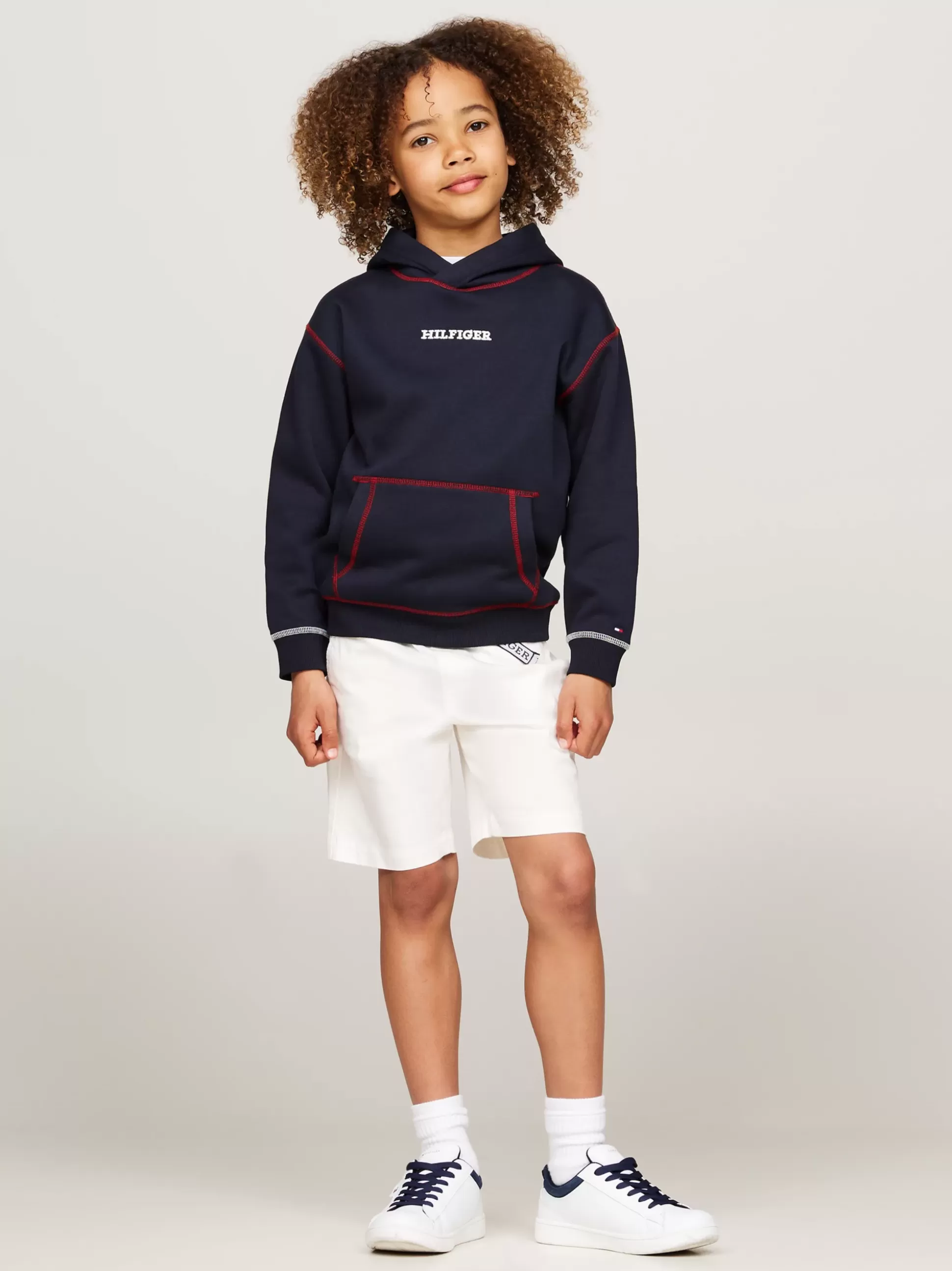Dzieci Tommy Hilfiger Bluzy Dresowe I Z Kapturem^Bluza Hilfiger Monotype Z Kapturem