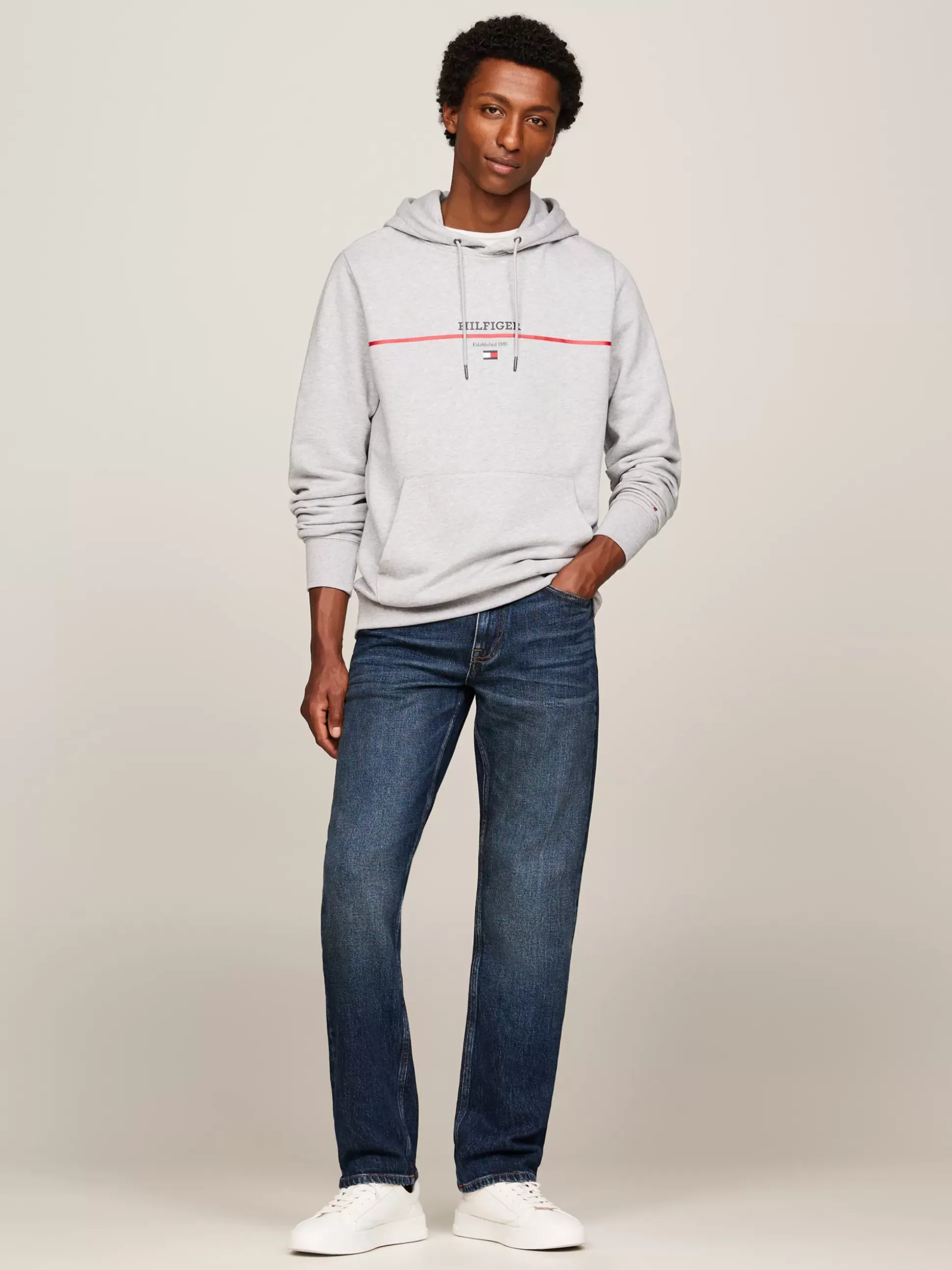 Tommy Hilfiger Bluzy Dresowe & Z Kapturem^Bluza Hilfiger Monotype Z Kapturem