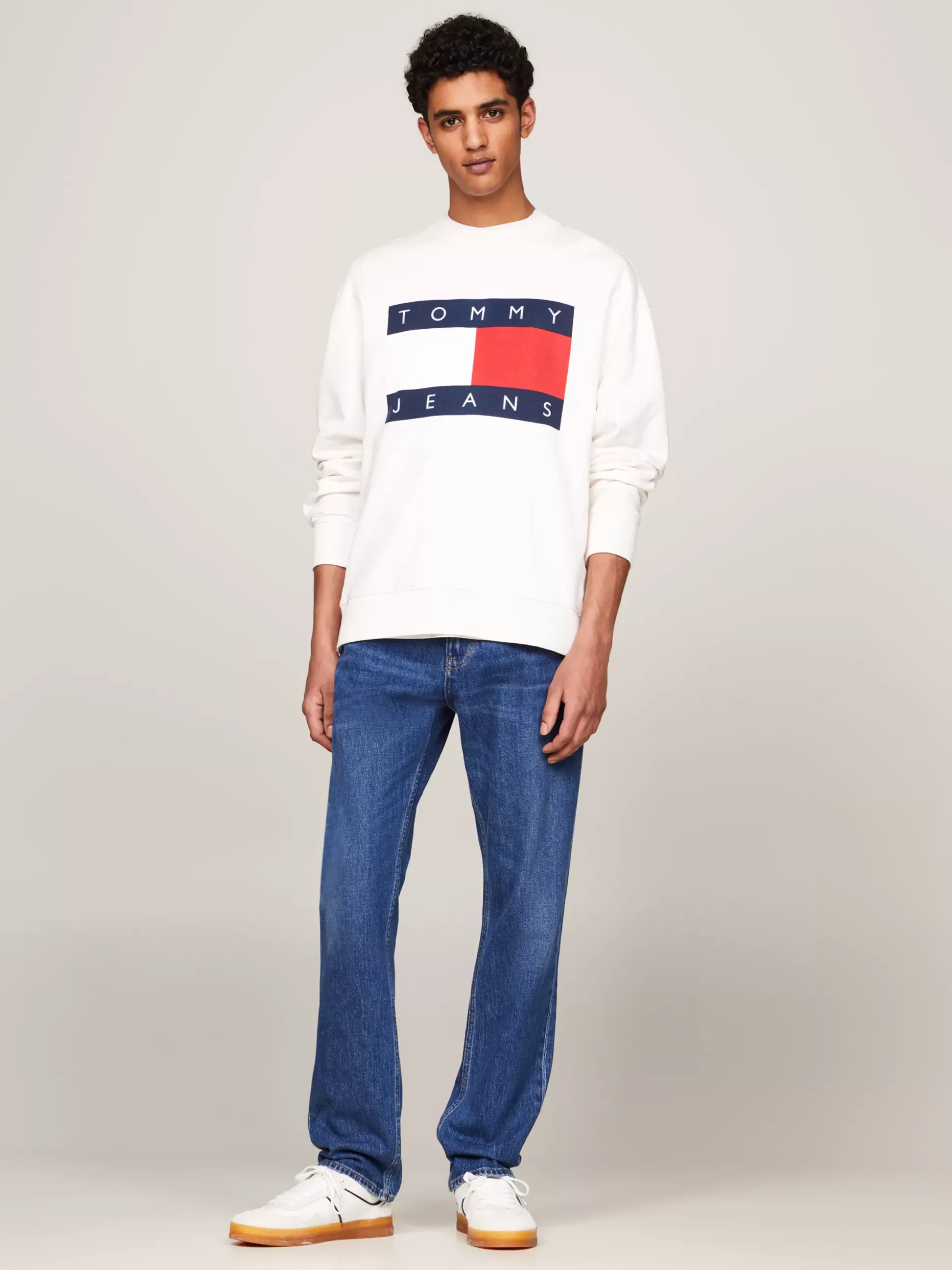 Tommy Hilfiger Bluzy Dresowe & Z Kapturem^Bluza O Kroju Oversize Z Flagą