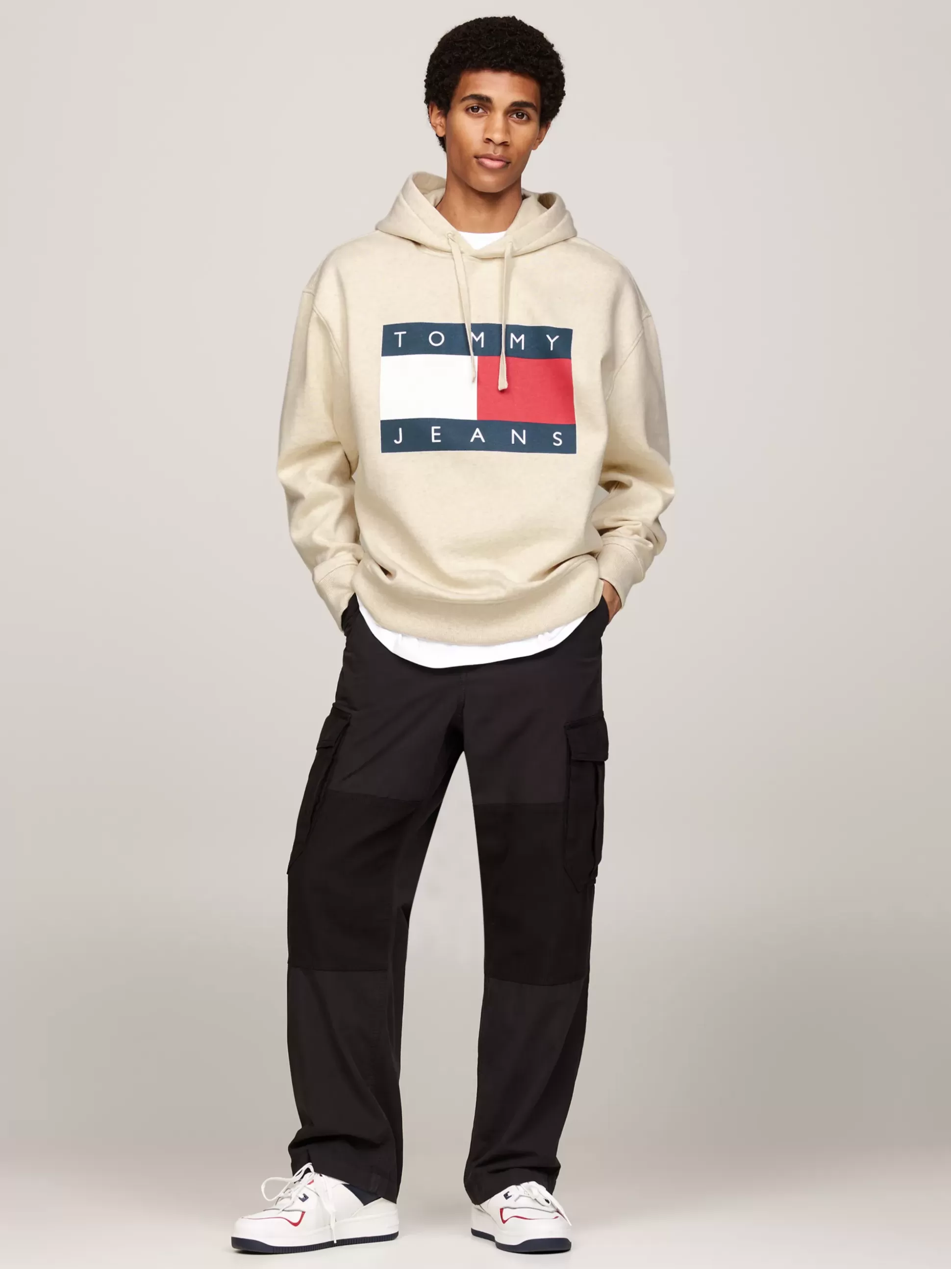 Tommy Hilfiger Bluzy Dresowe & Z Kapturem^Bluza O Luźnym Kroju Z Naszywką