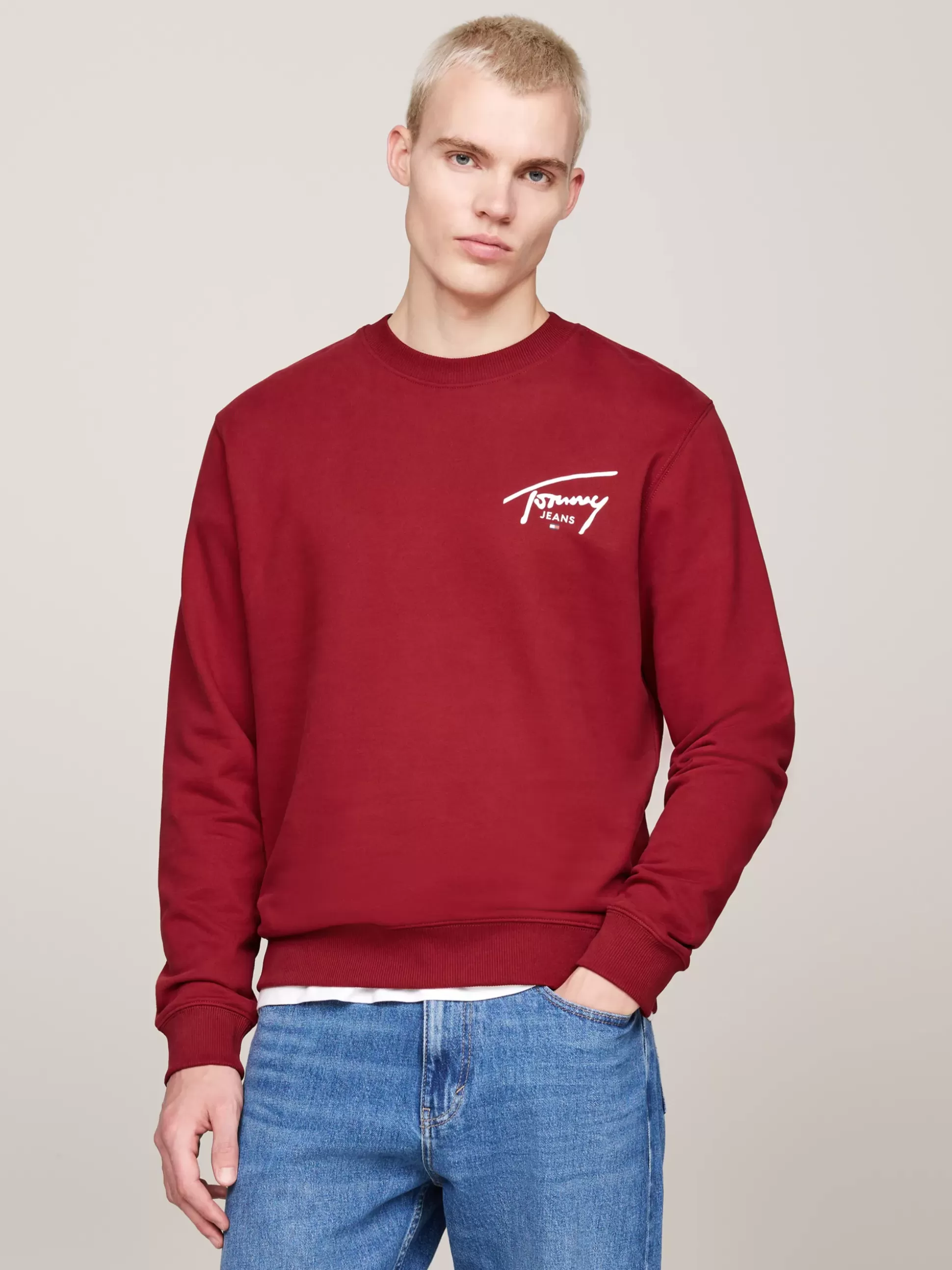 Tommy Hilfiger Bluzy Dresowe & Z Kapturem^Bluza Z Grafiką Z Logo Z Tyłu