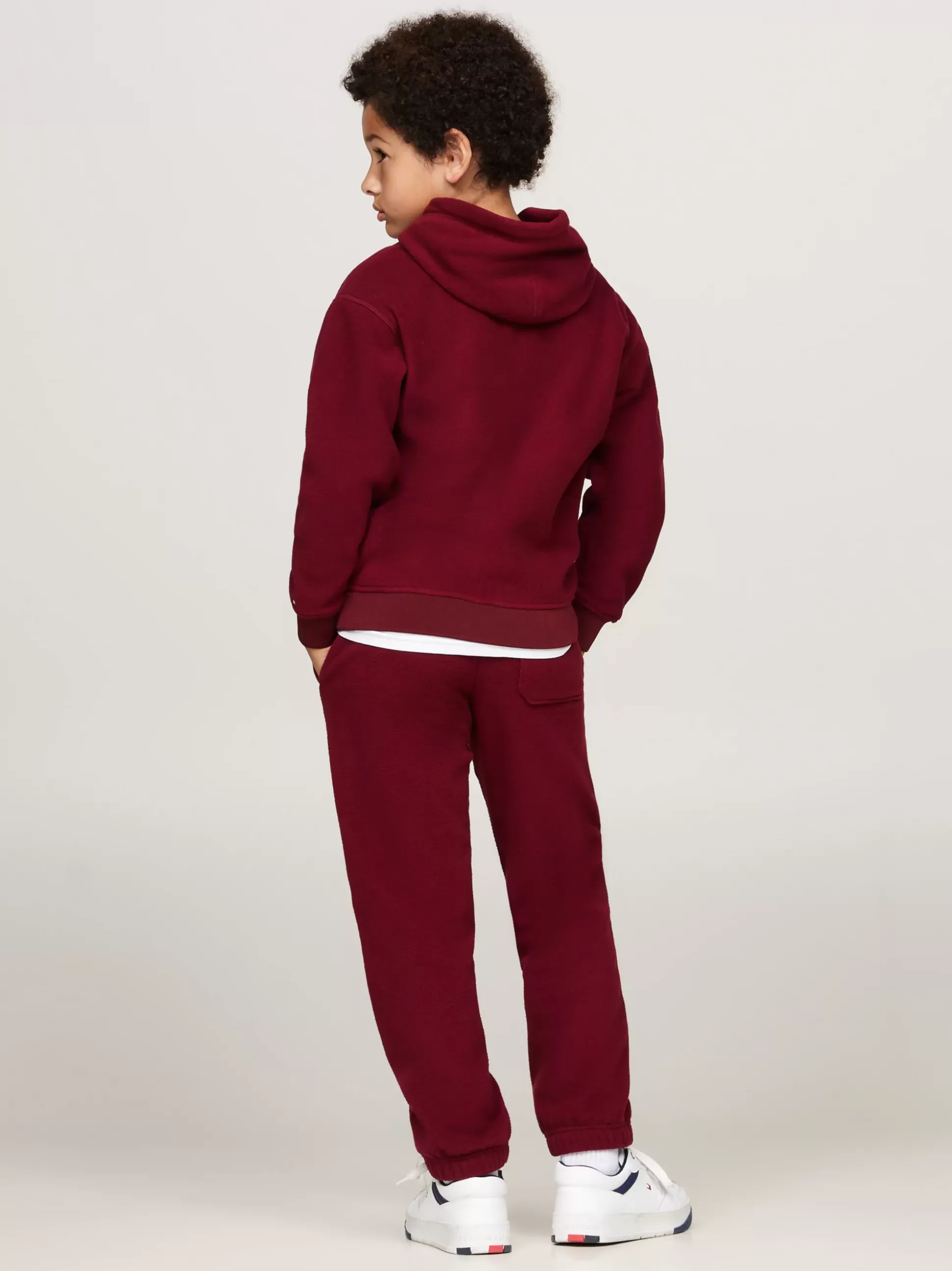 Dzieci Tommy Hilfiger Bluzy Dresowe I Z Kapturem | Bluzy Dresowe I Z Kapturem^Bluza Z Kapturem Z Logo Hilfiger Monotype
