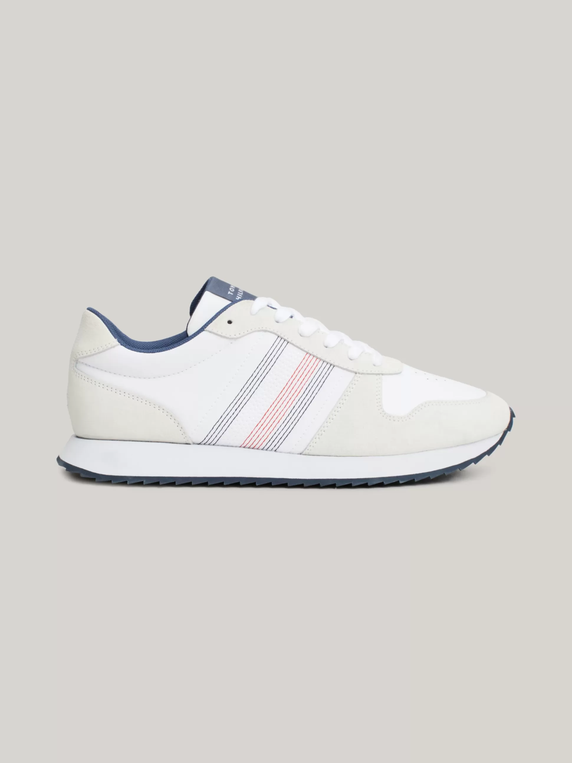 Tommy Hilfiger White Trainers | Sneakersy^Buty Do Biegania Z Ząbkowaną Podeszwą