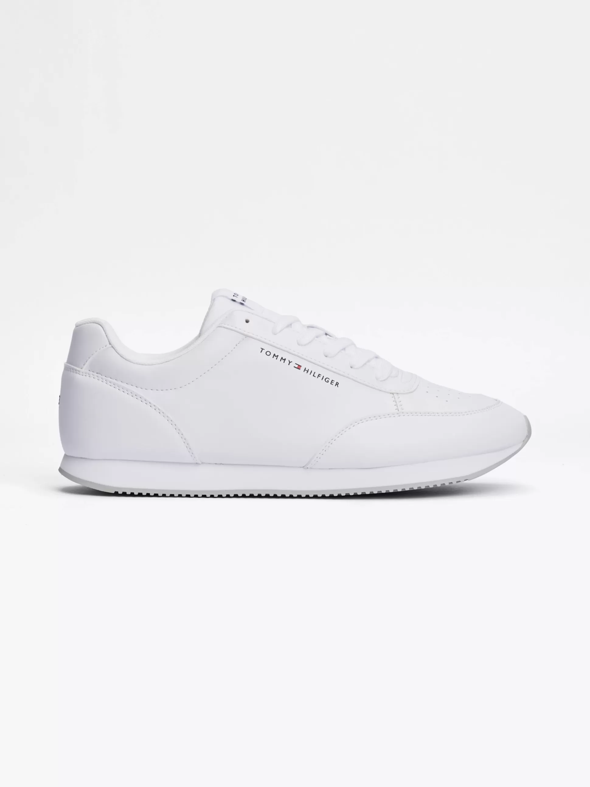 Tommy Hilfiger White Trainers | Sneakersy^Buty Sportowe Do Biegania Z Flagą Essential