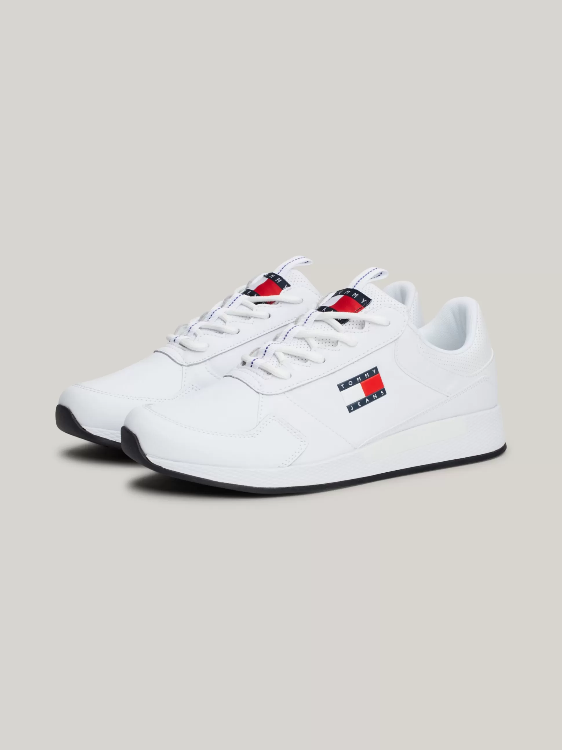 Tommy Hilfiger White Trainers | Sneakersy^Buty Sportowe Do Biegania Z Logo