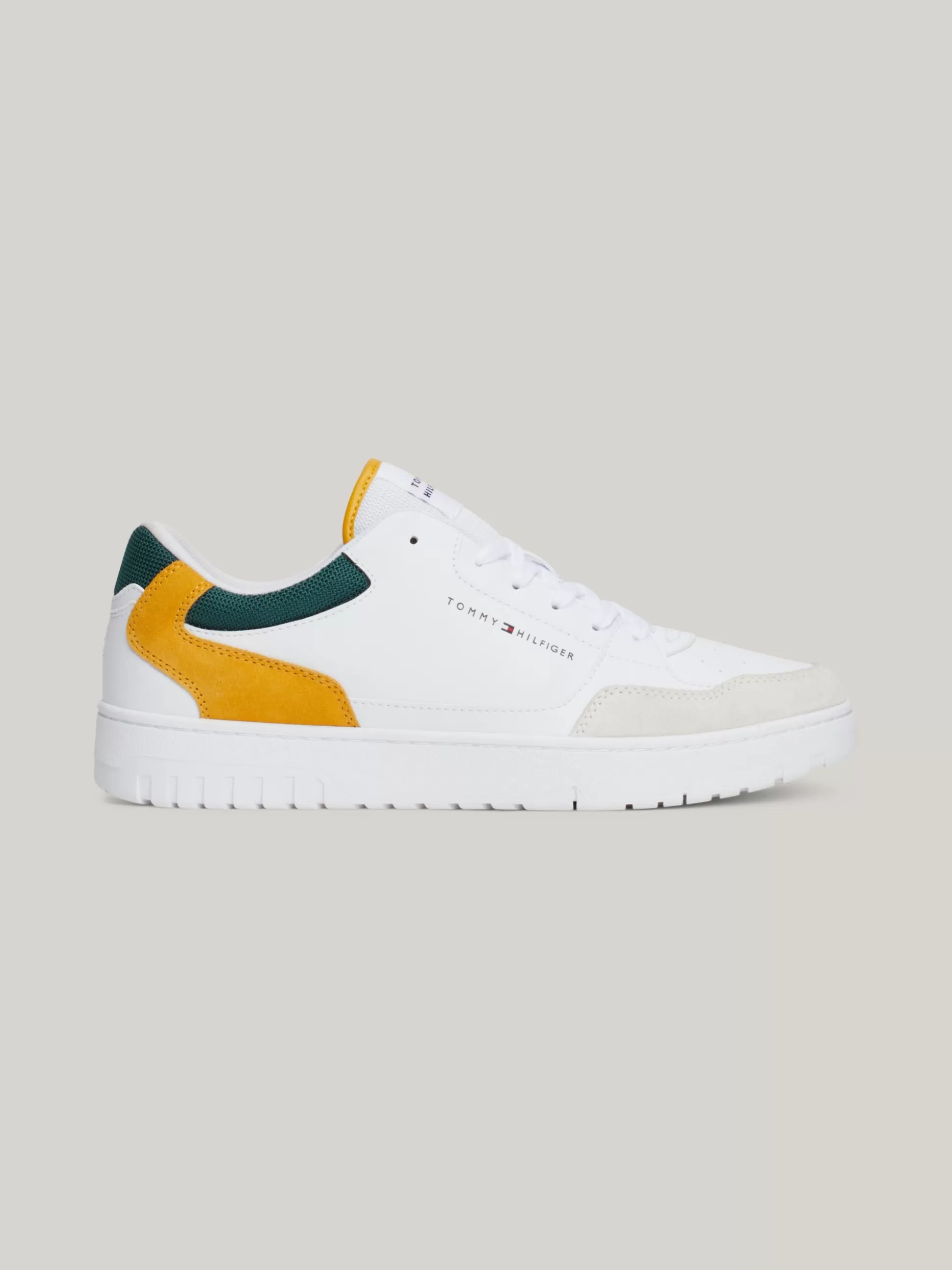 Tommy Hilfiger White Trainers | Sneakersy^Buty Sportowe Essential Z Kolorowym Designem