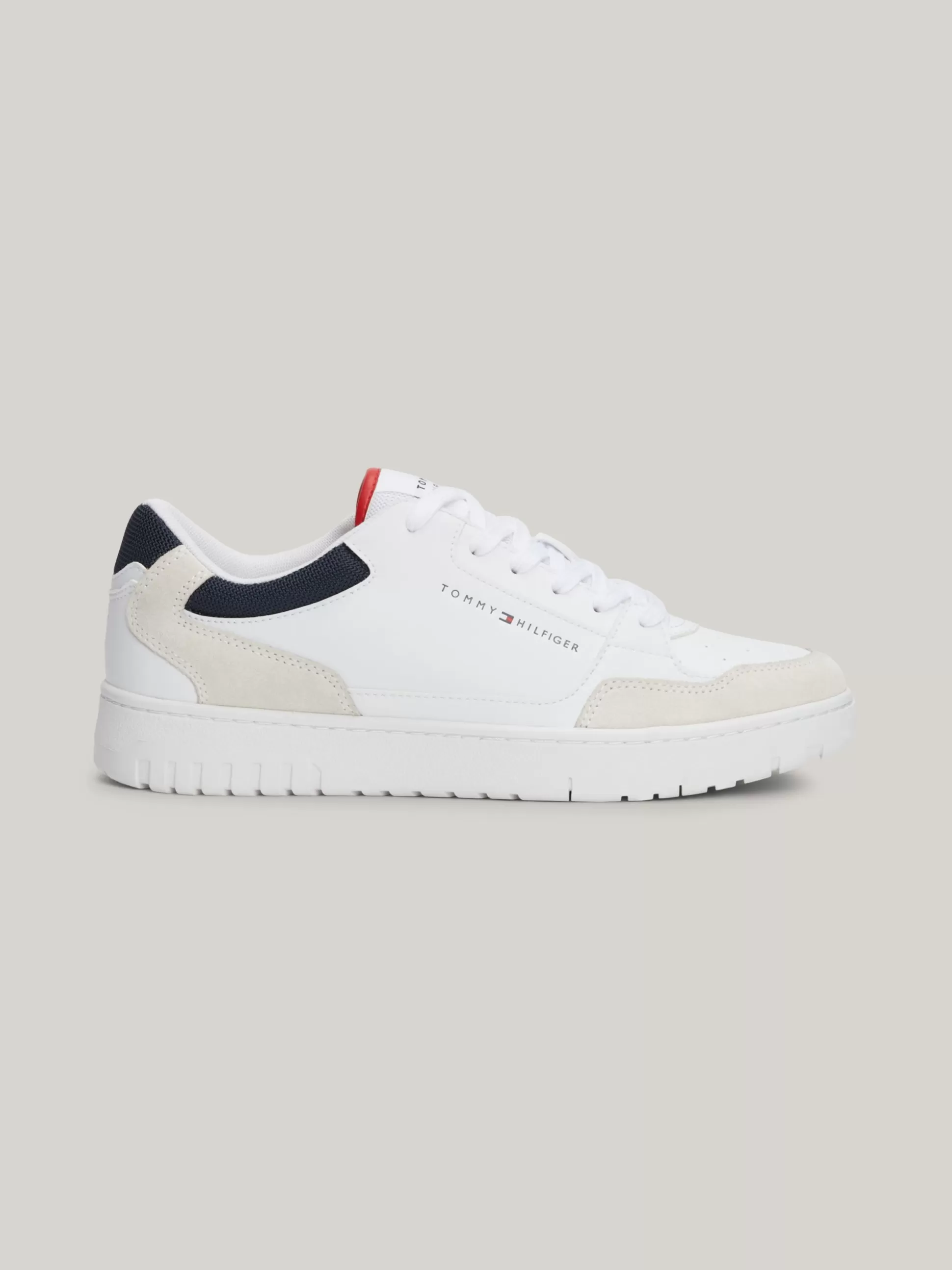 Tommy Hilfiger White Trainers | Sneakersy^Buty Sportowe Essential Z Kolorowym Designem