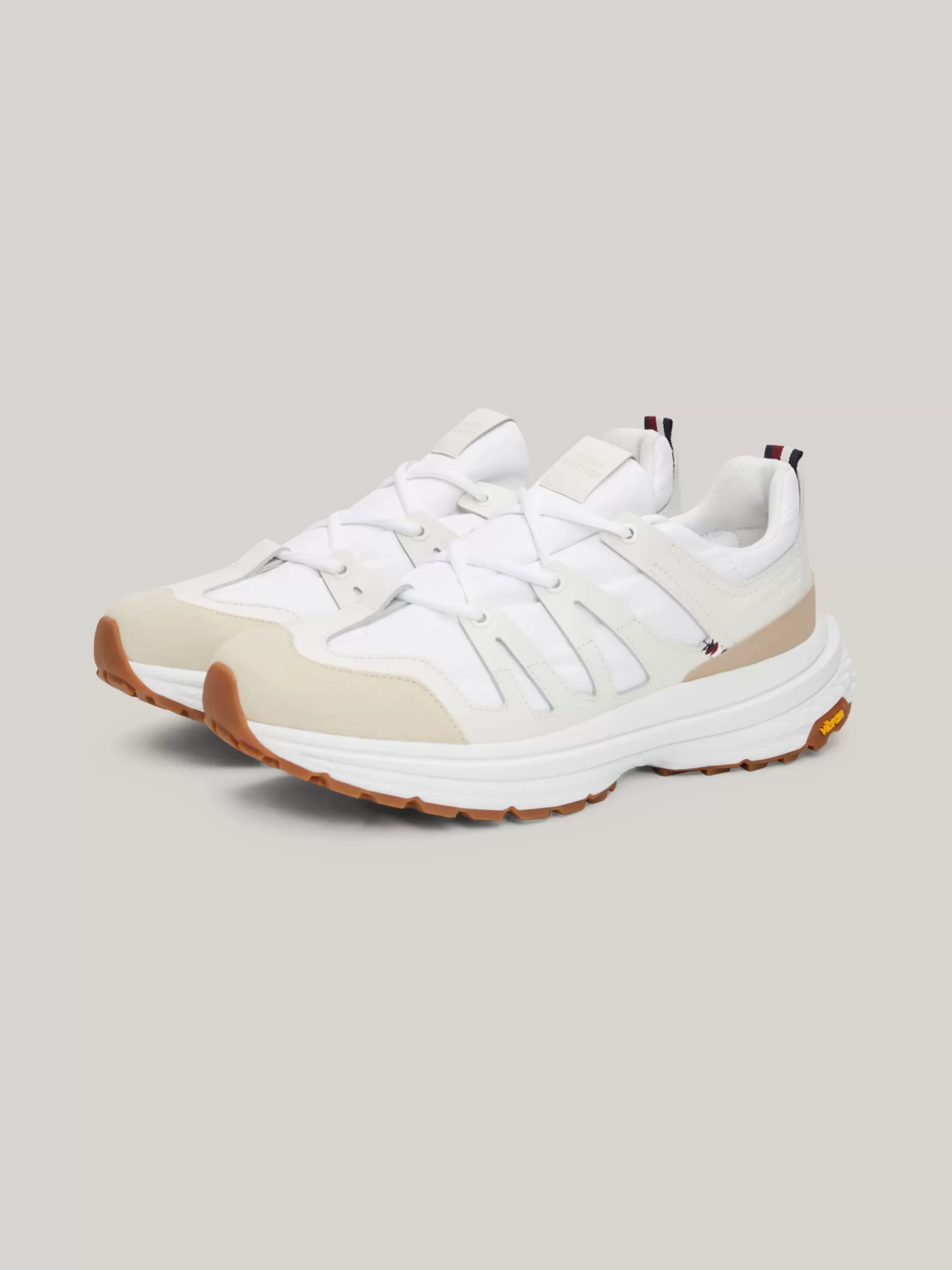 Tommy Hilfiger White Trainers | Sneakersy^Buty Sportowe Na Podeszwie Vibram