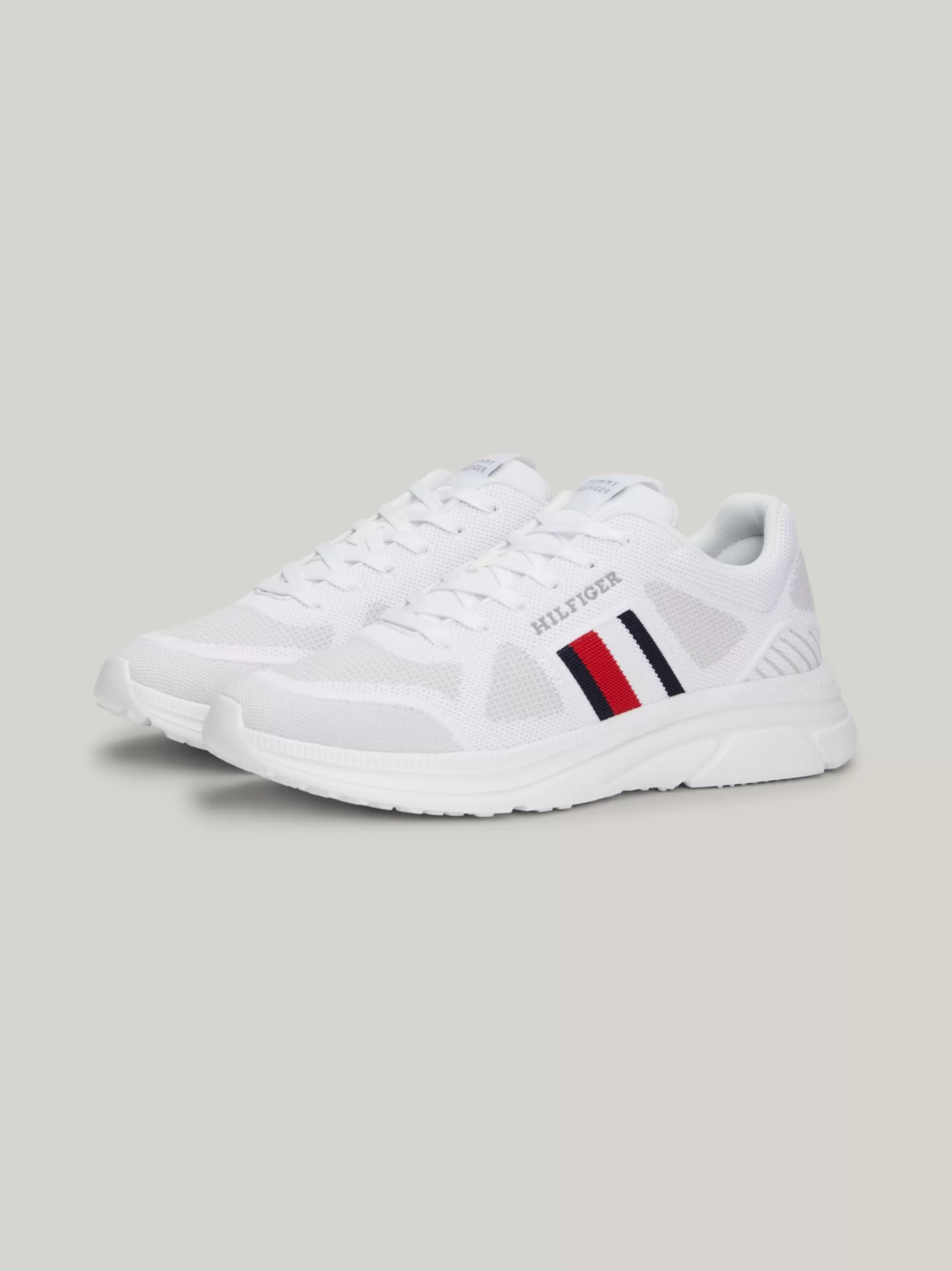 Tommy Hilfiger White Trainers | Sneakersy^Buty Sportowe Typu Runner