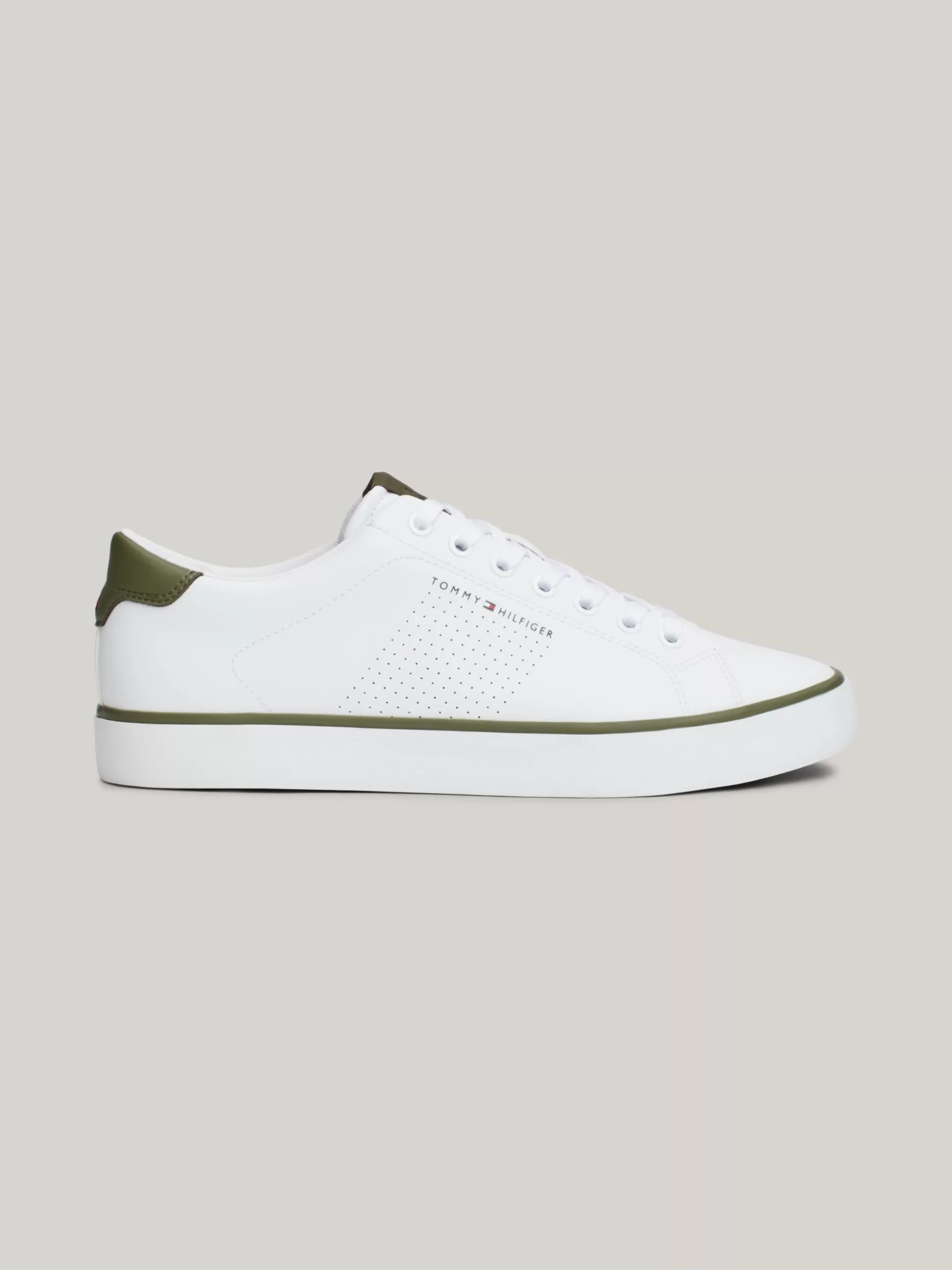 Tommy Hilfiger White Trainers | Sneakersy^Buty Sportowe Z Logo