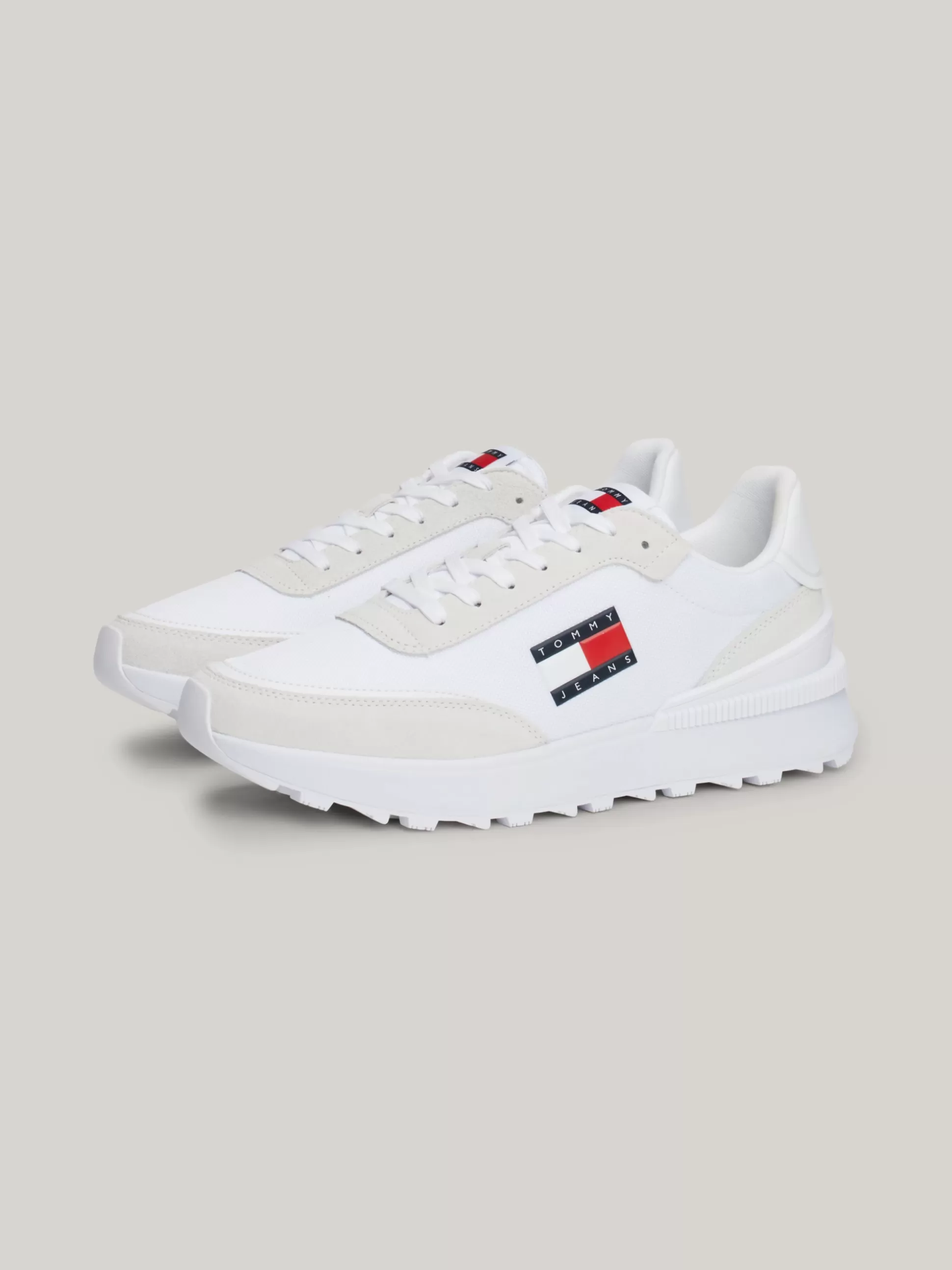 Tommy Hilfiger White Trainers | Sneakersy^Buty Sportowe Z Protektorem Essential