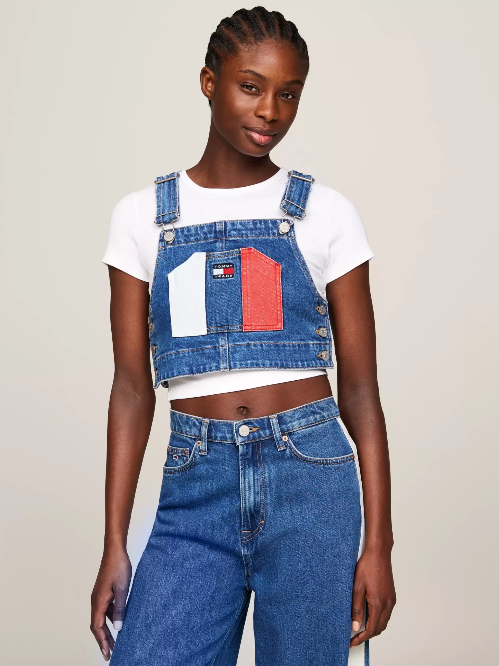 Tommy Hilfiger T-Shirty^Crop Top Archive O Kroju Ogrodniczek