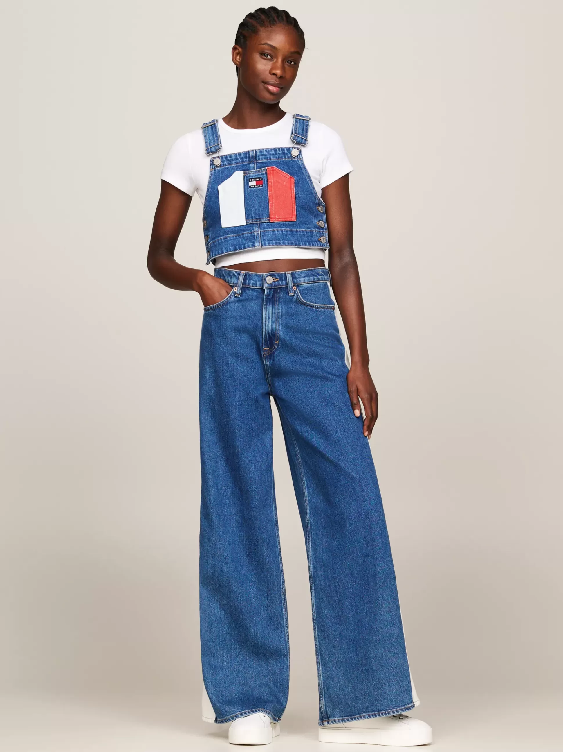 Tommy Hilfiger T-Shirty^Crop Top Archive O Kroju Ogrodniczek