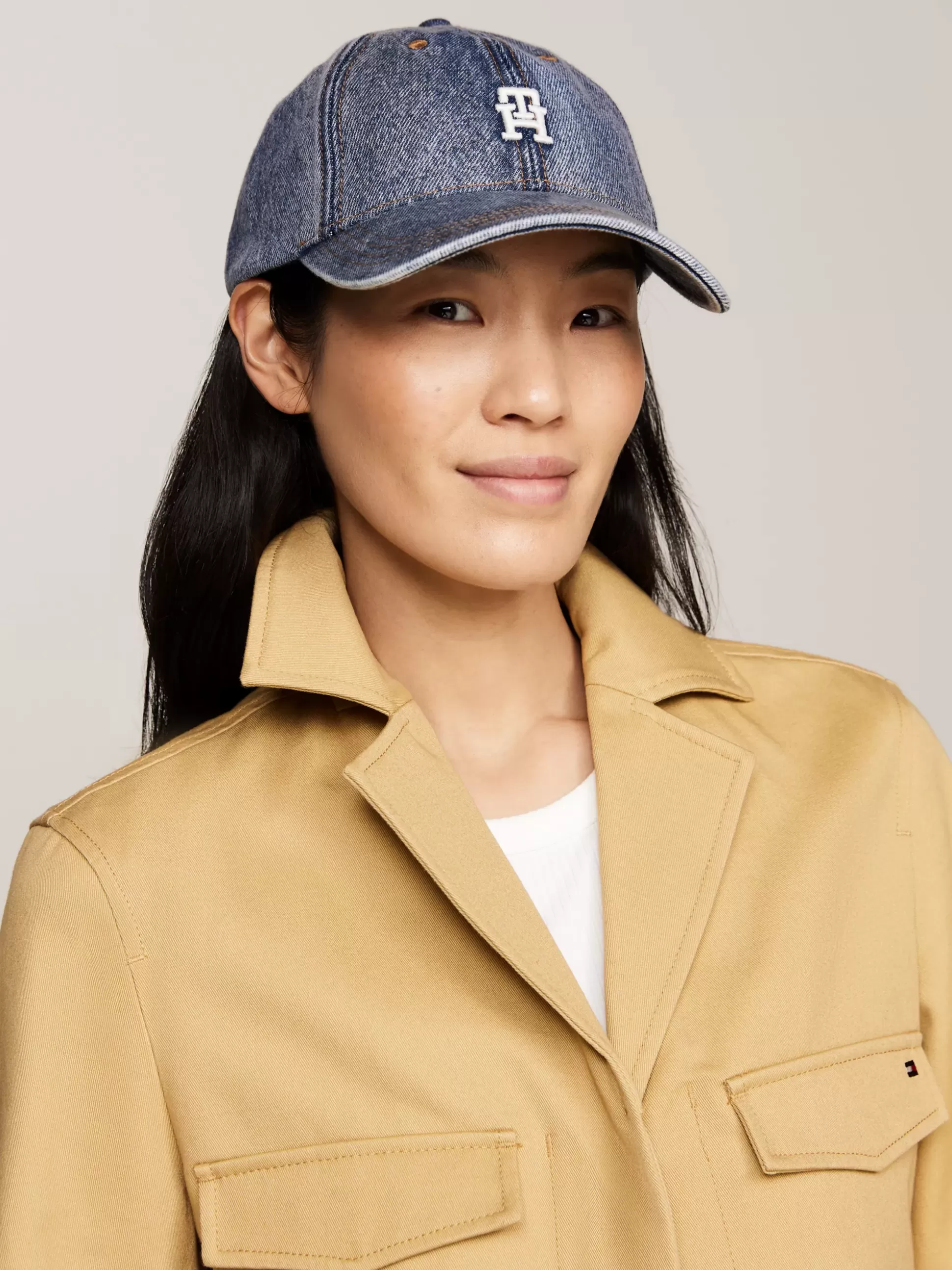 Tommy Hilfiger Czapki Z Daszkiem | Czapki I Szaliki^Czapka Baseballowa Corporate Z Monogramem TH