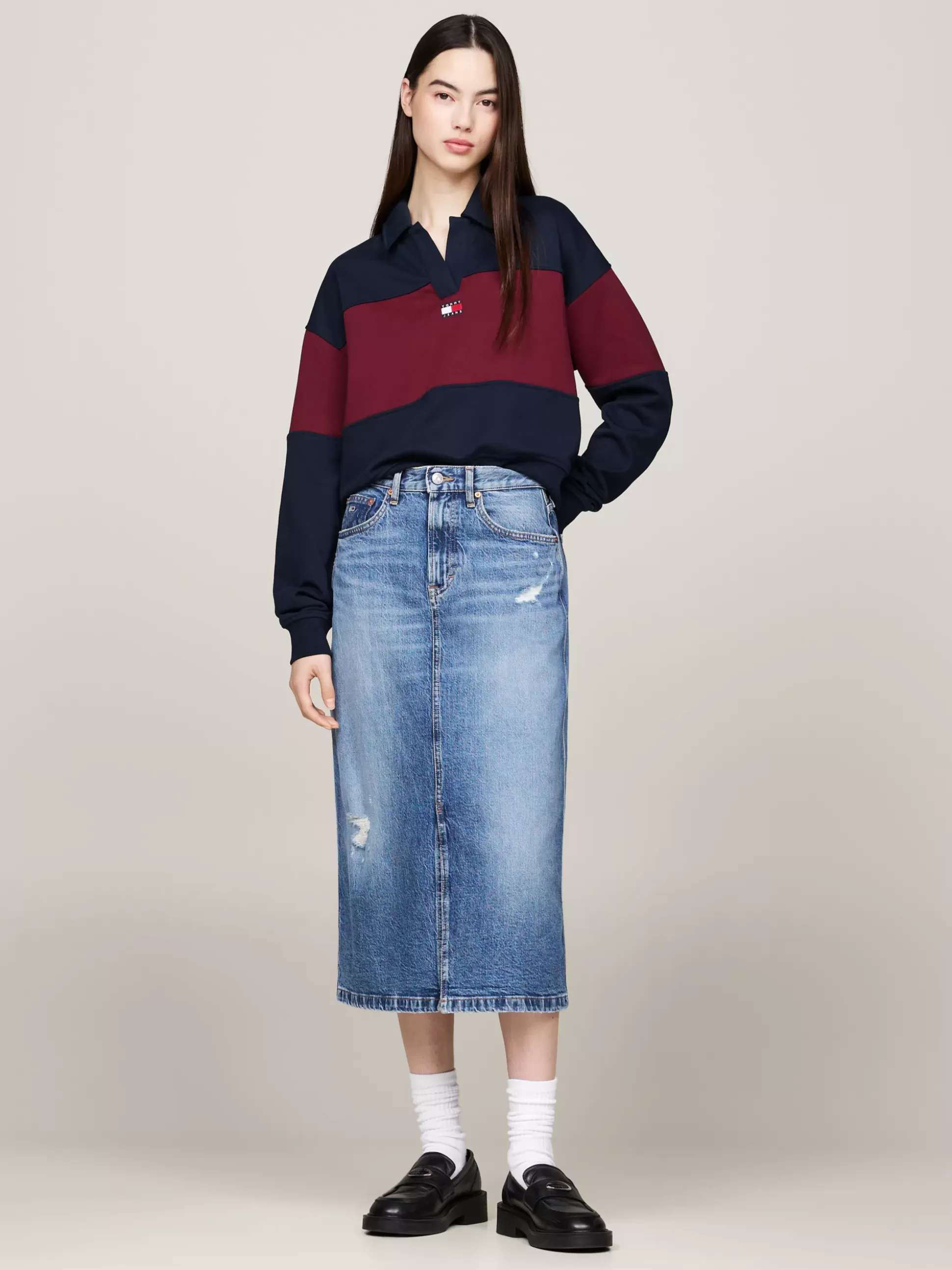 Tommy Hilfiger Spódnice^Denimowa Spódnica Midi