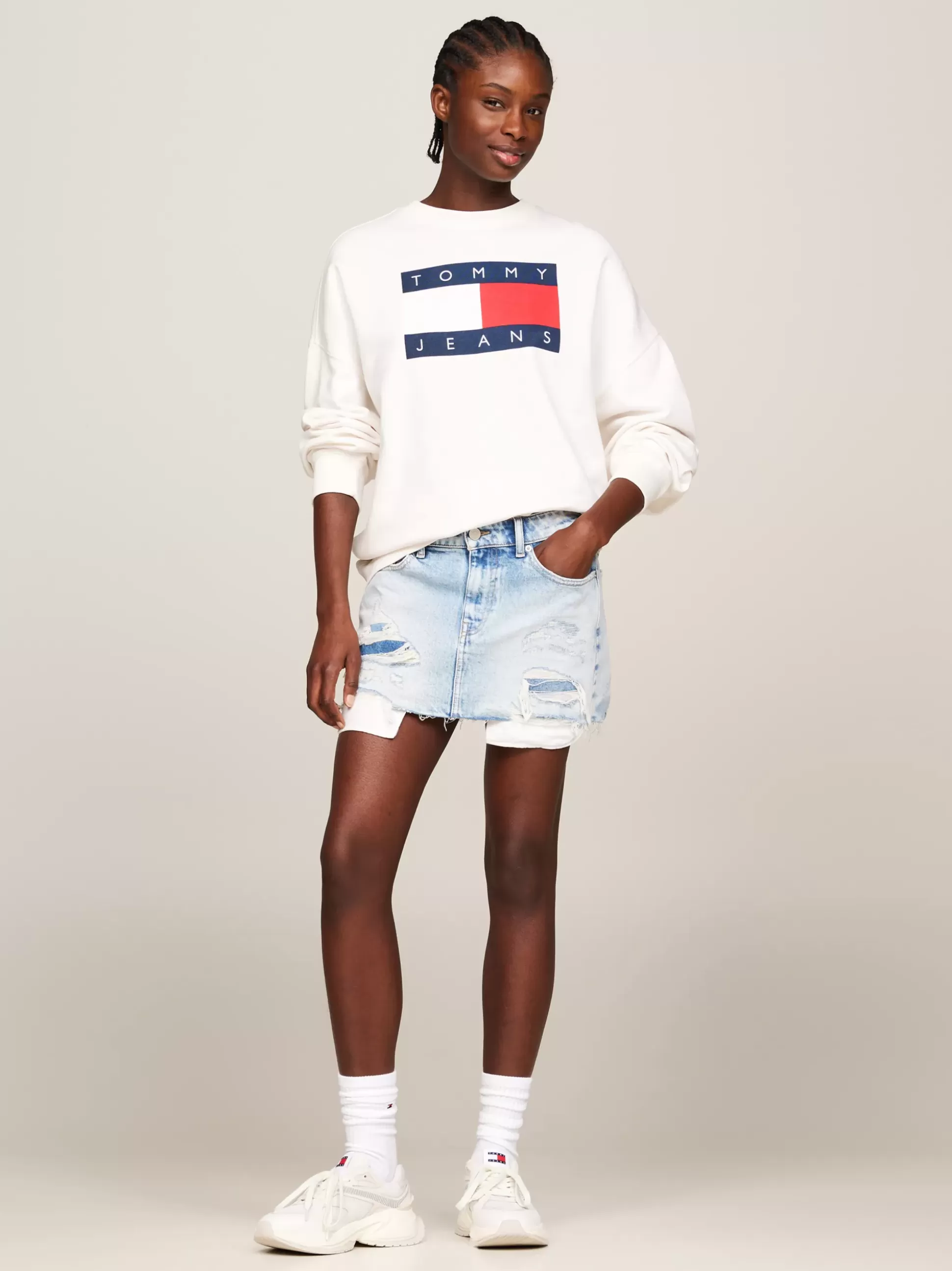 Tommy Hilfiger Spódnice^Denimowa Spódnica Mini Sophie Z Niskim Stanem