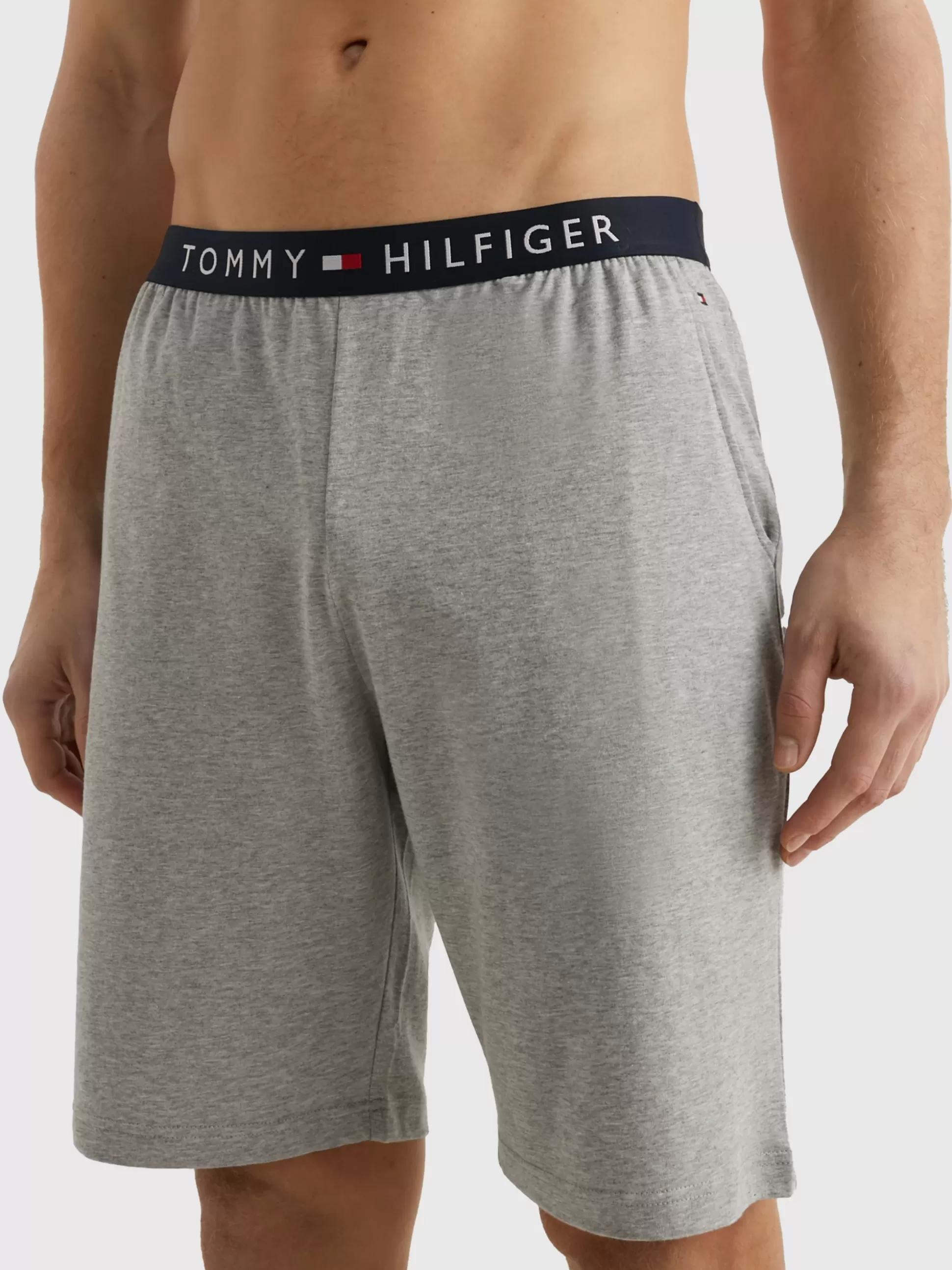 Tommy Hilfiger Stroje Domowe^Dżersejowe Szorty Z Logo