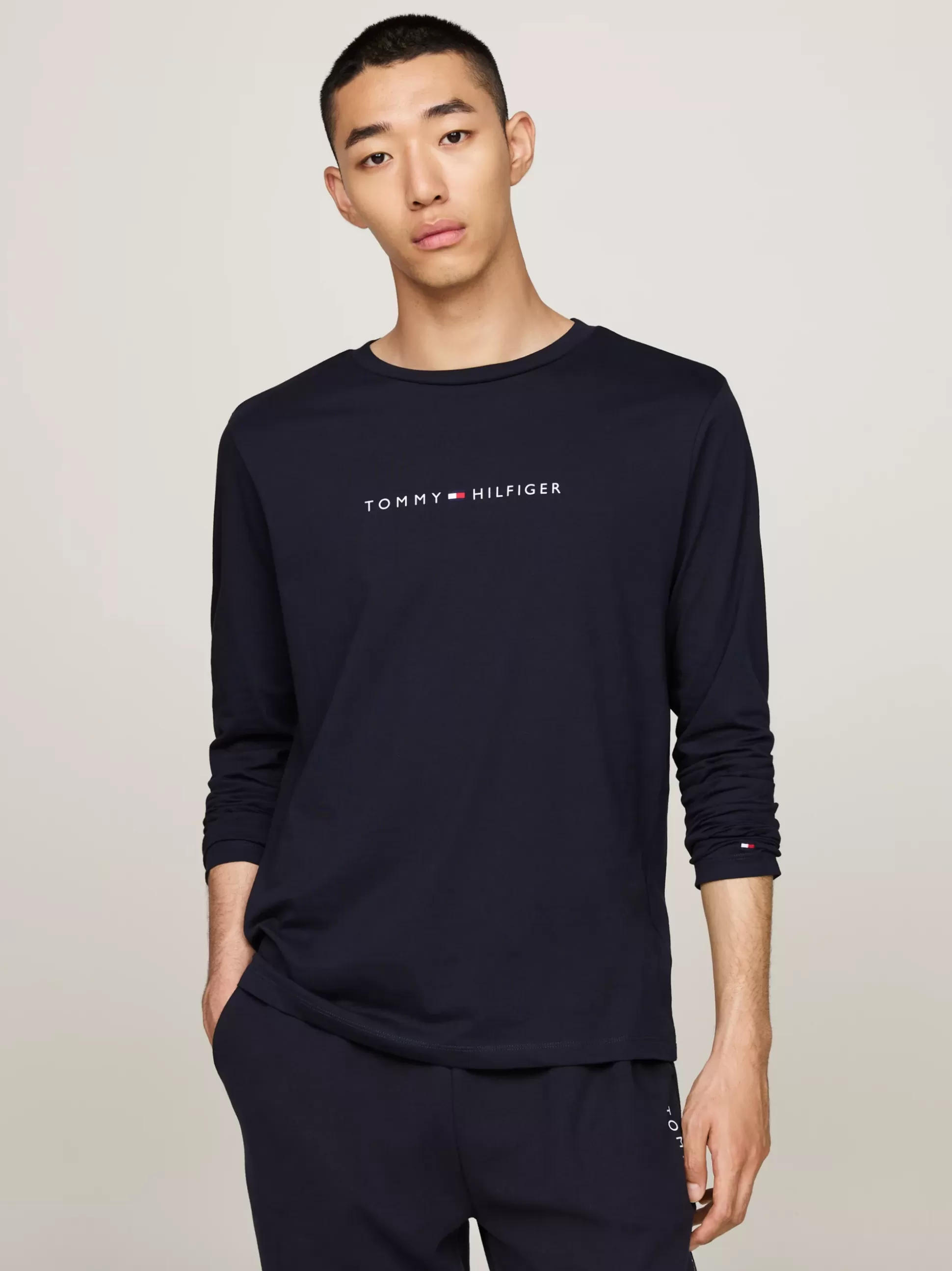 Tommy Hilfiger Stroje Domowe^Domowy Longsleeve TH Original