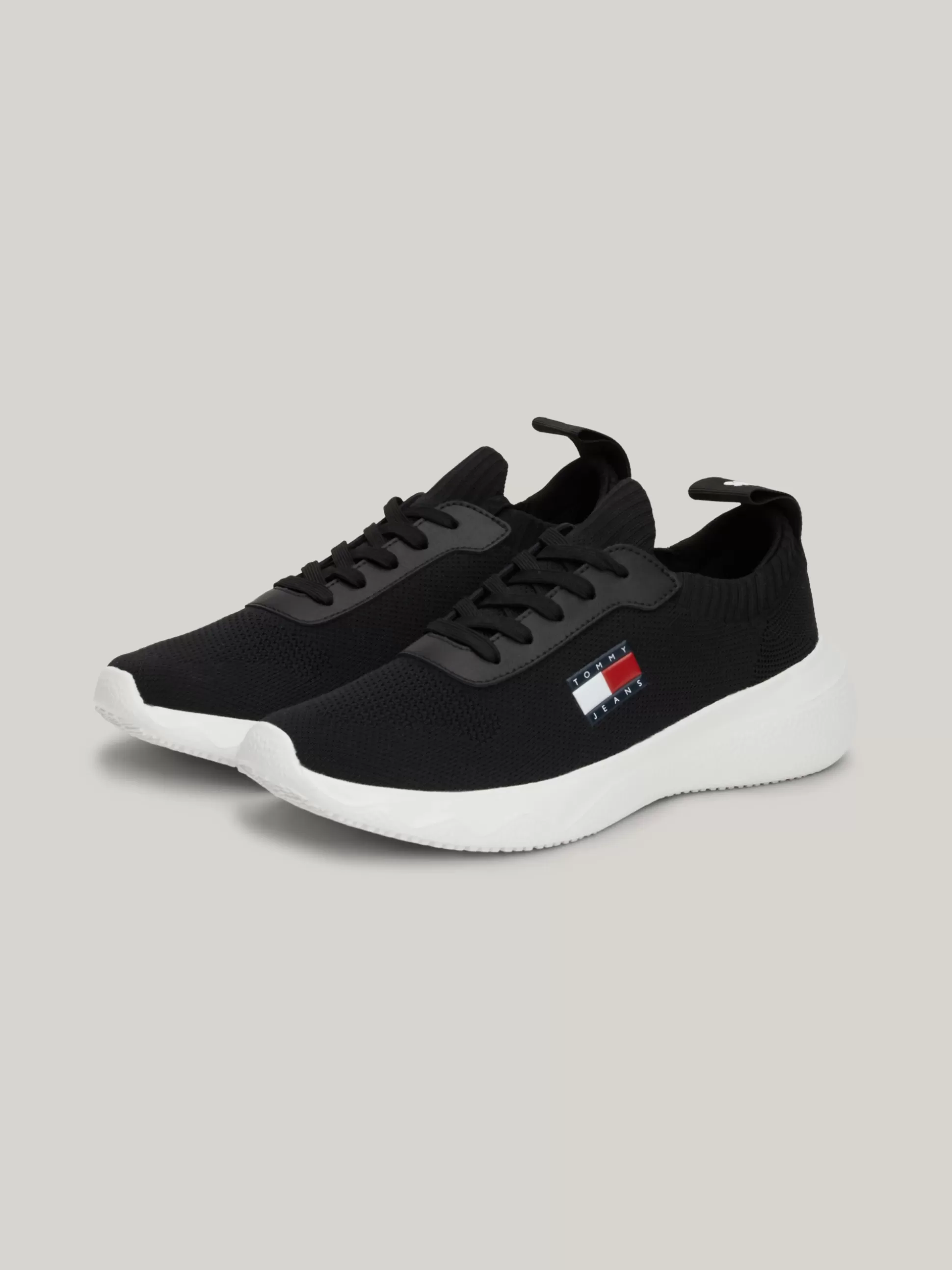 Tommy Hilfiger Sneakersy^Dzianinowe Buty Sportowe Z Logo