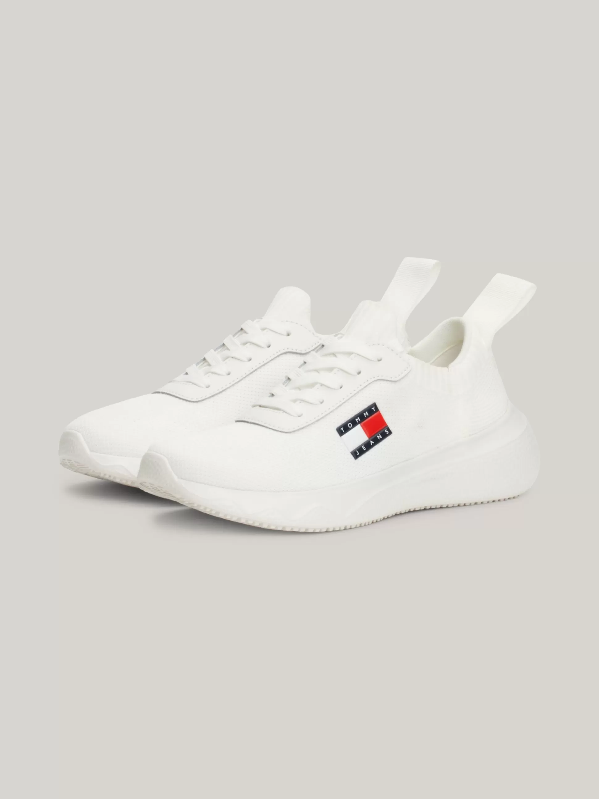 Tommy Hilfiger Sneakersy^Dzianinowe Buty Sportowe Z Logo