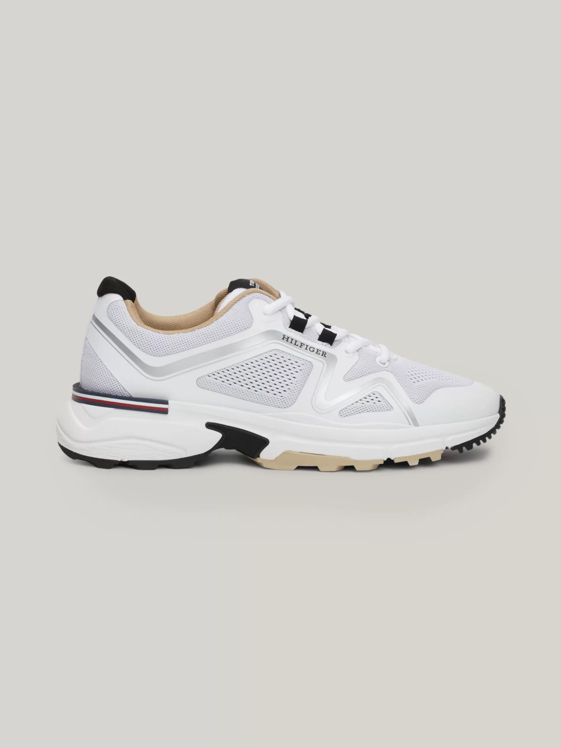 Tommy Hilfiger White Trainers | Sneakersy^Dzianinowe Buty Sportowe Z Podeszwą Vibram Z Protektorem