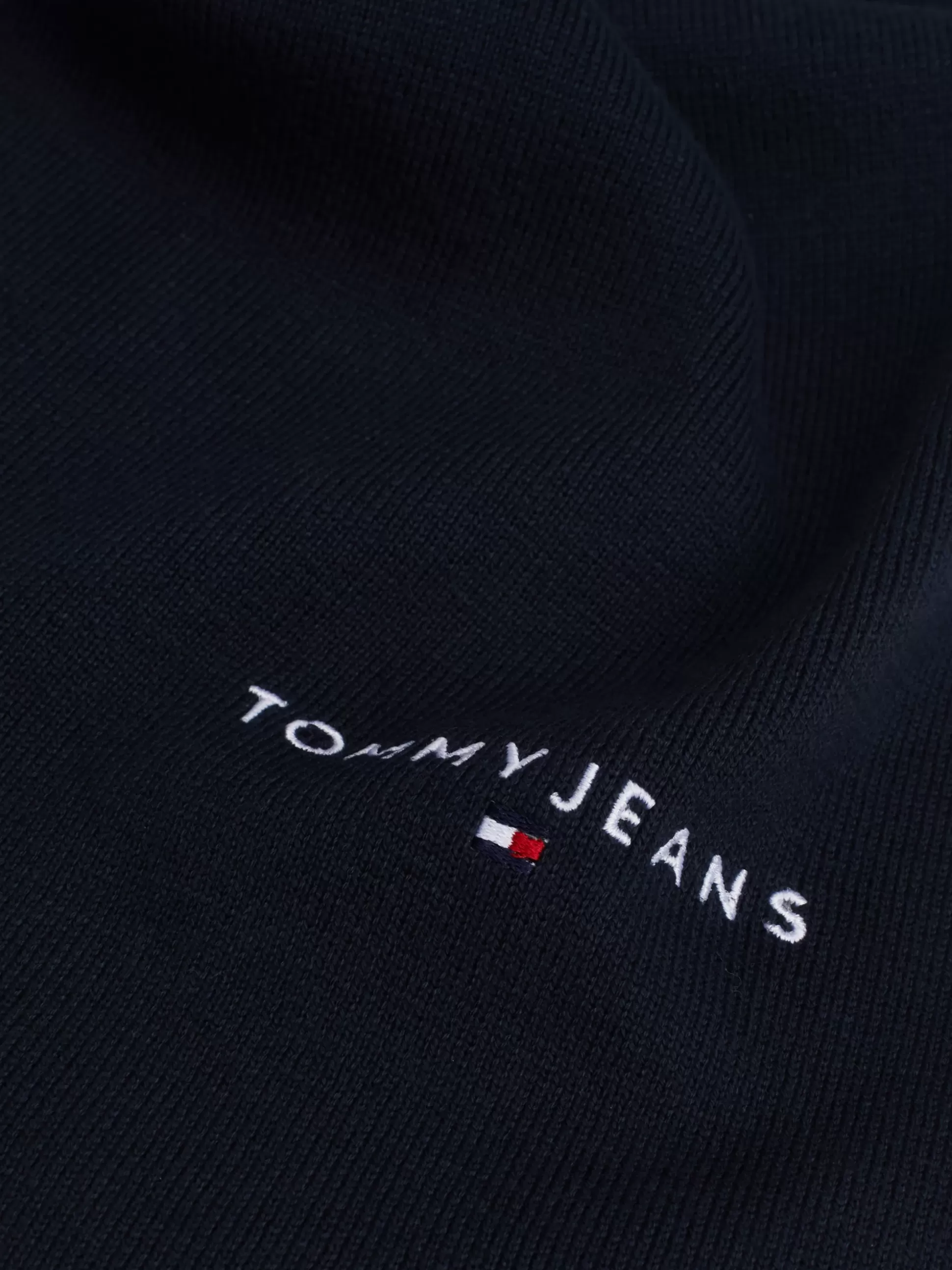 Tommy Hilfiger Czapki I Szaliki^Dzianinowy Szalik Z Haftowanym Logo