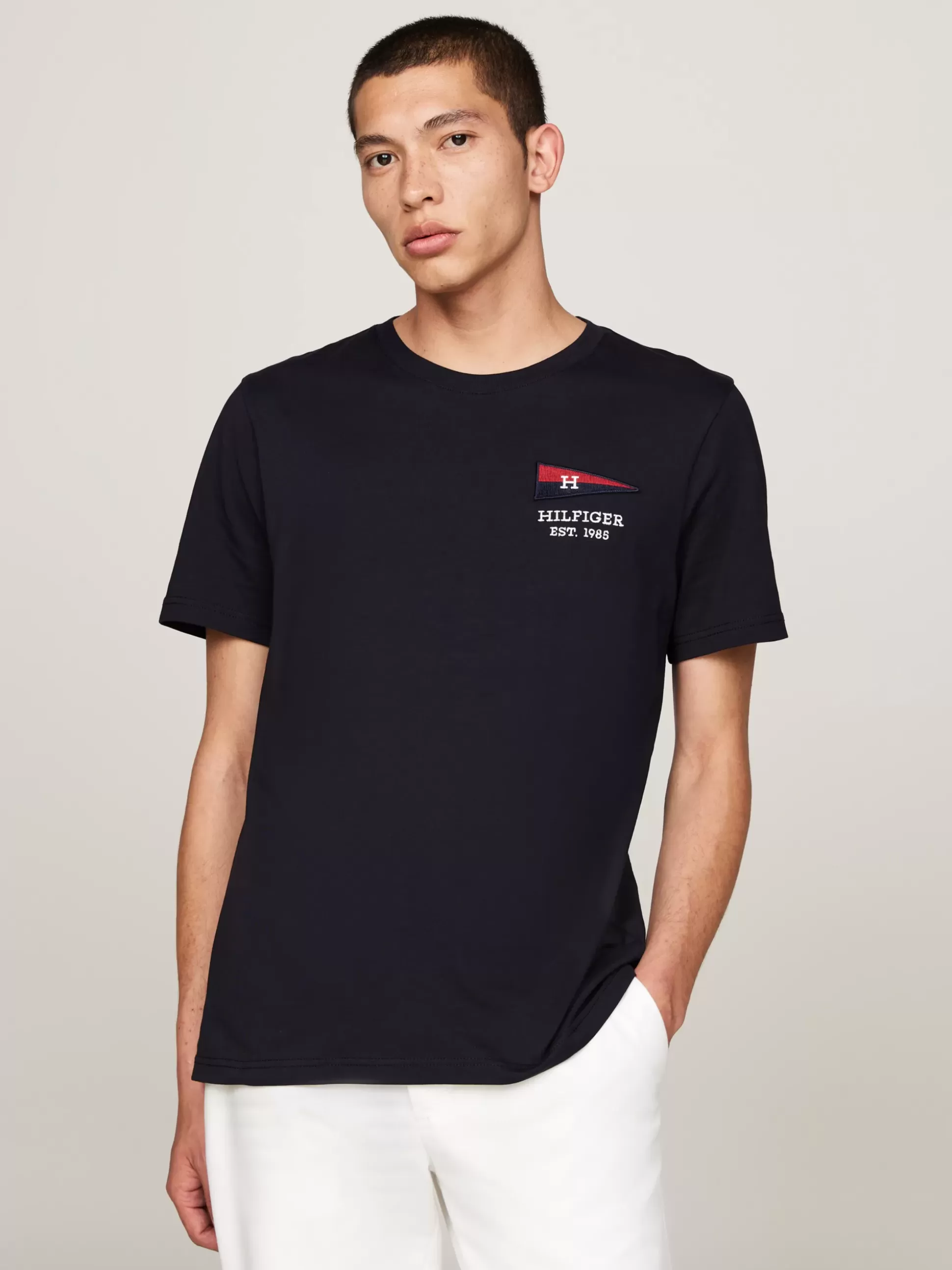 Tommy Hilfiger T-Shirty^Ekskluzywny T-shirt Z Flagą Hilfiger