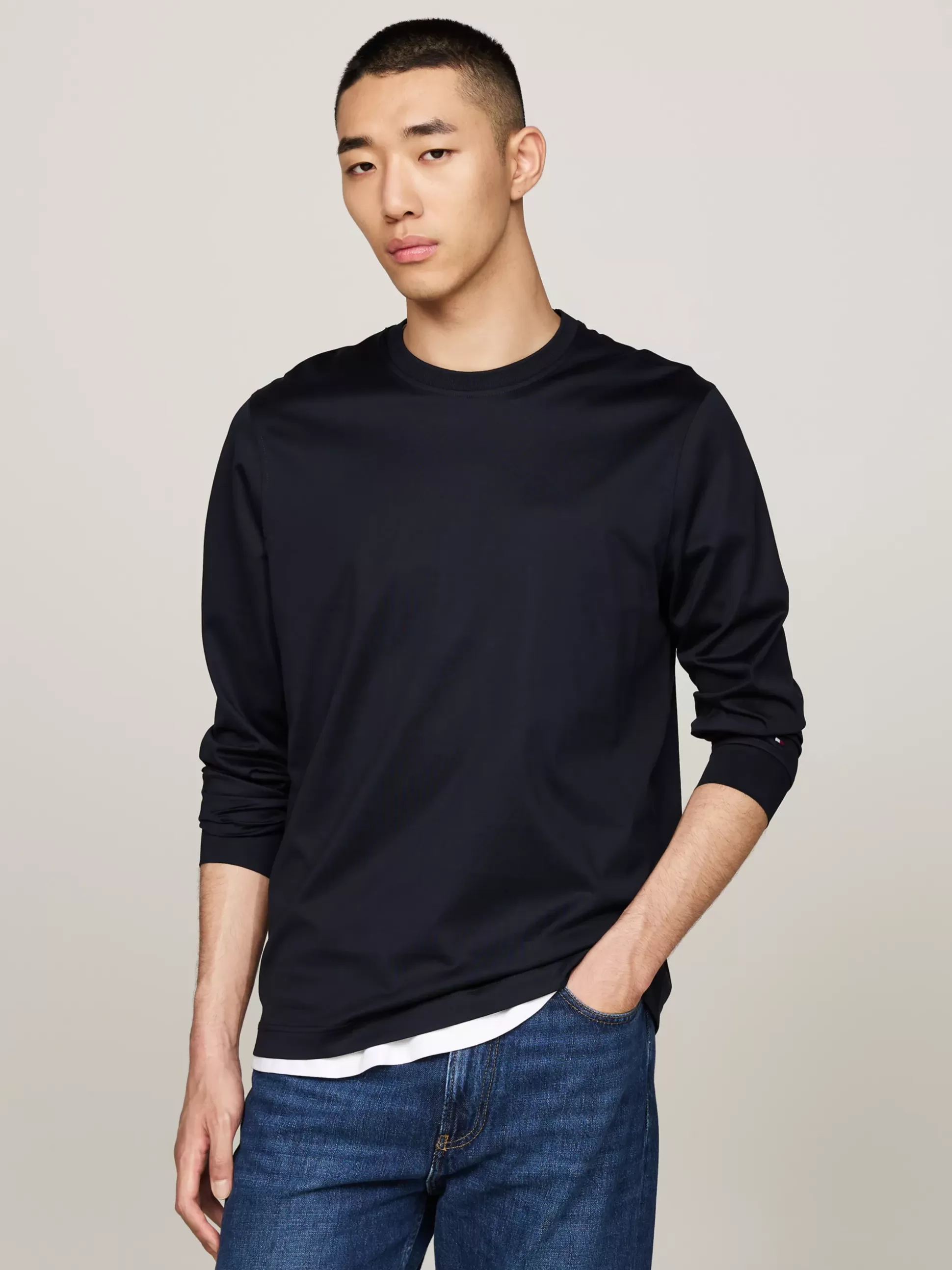 Tommy Hilfiger T-Shirty^Elegancki Longsleeve