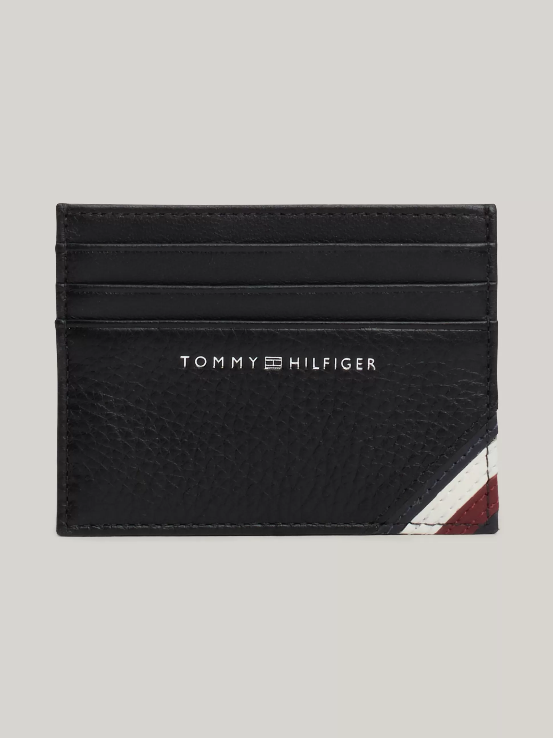 Tommy Hilfiger Portfele & Breloczki Do Kluczy^Etui Na Karty Z Teksturowanej Skóry