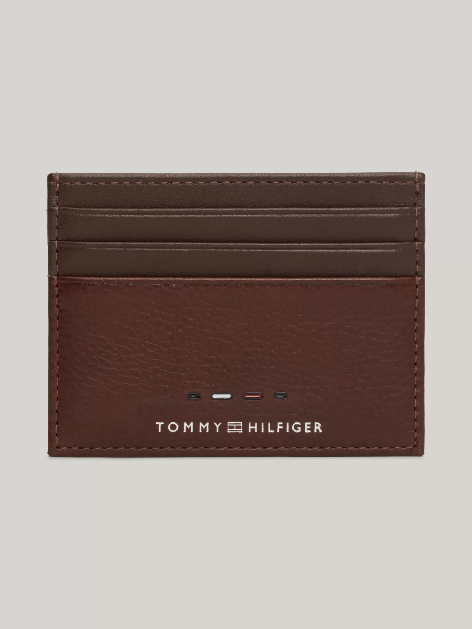 Tommy Hilfiger Portfele & Breloczki Do Kluczy^Etui Na Karty Ze Skóry Premium Z Logo