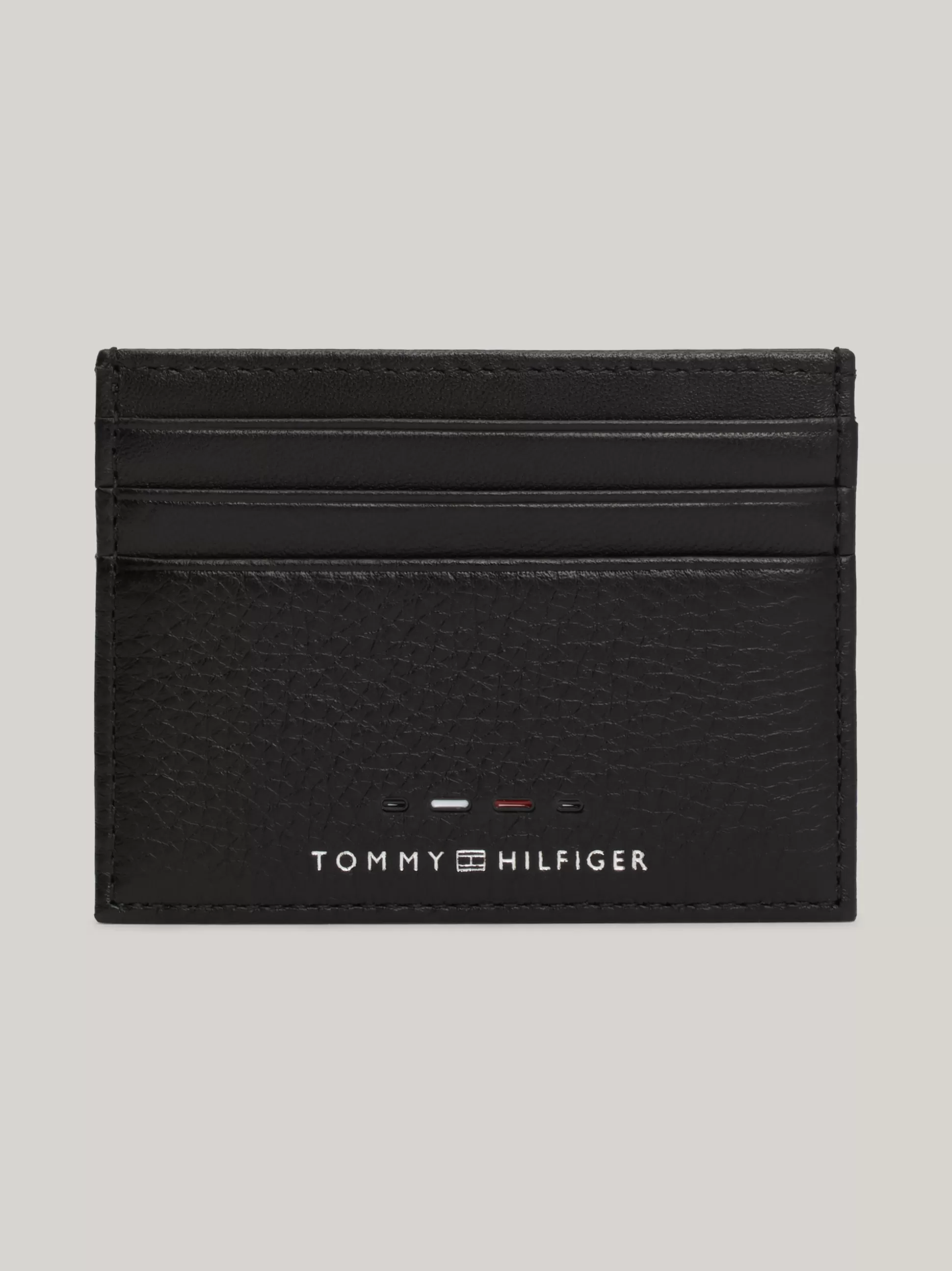 Tommy Hilfiger Portfele & Breloczki Do Kluczy^Etui Na Karty Ze Skóry Premium Z Logo