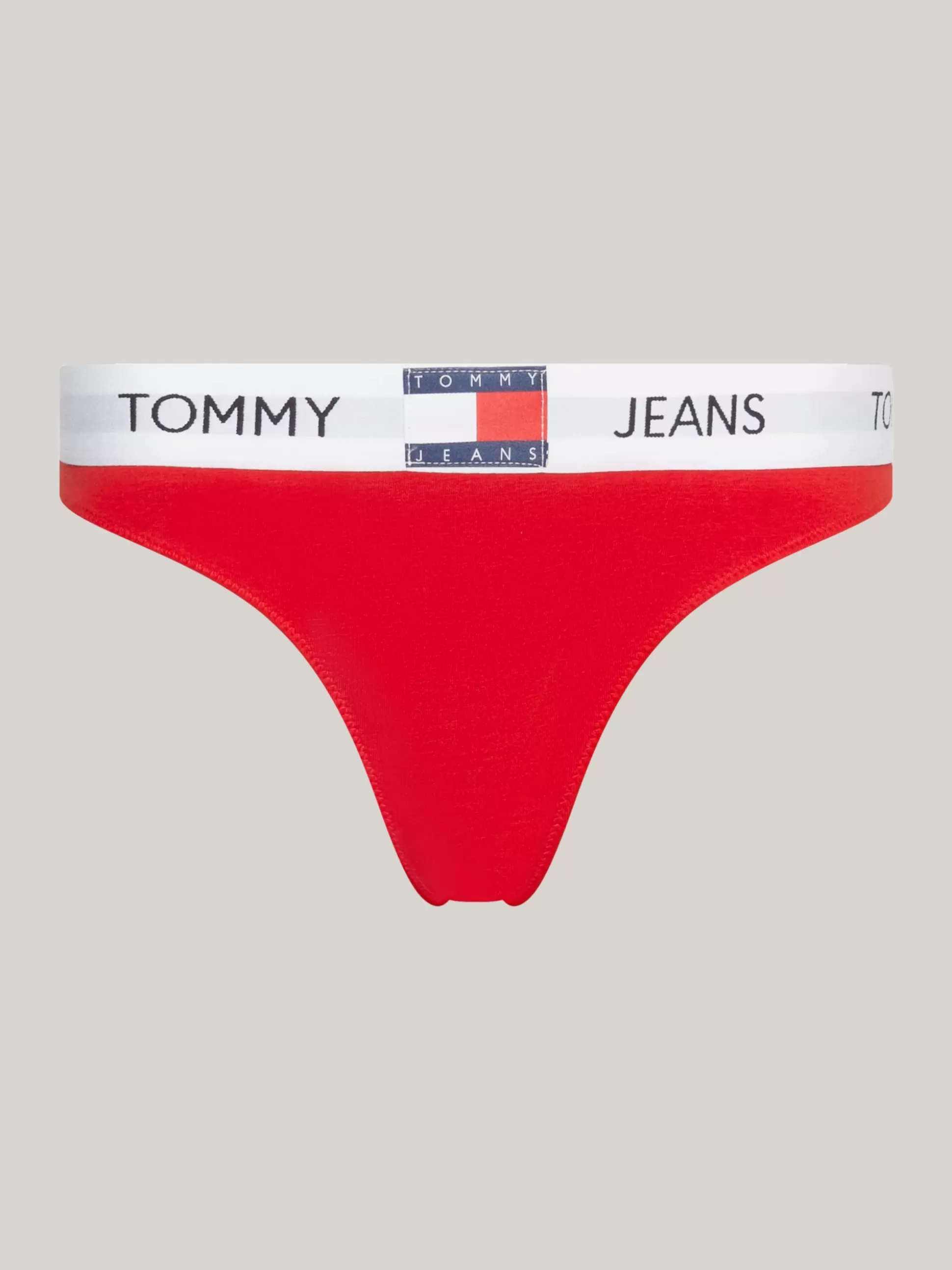 Tommy Hilfiger Figi | Bielizna^Figi Heritage Z Powtórzonym Logo Na Pasku