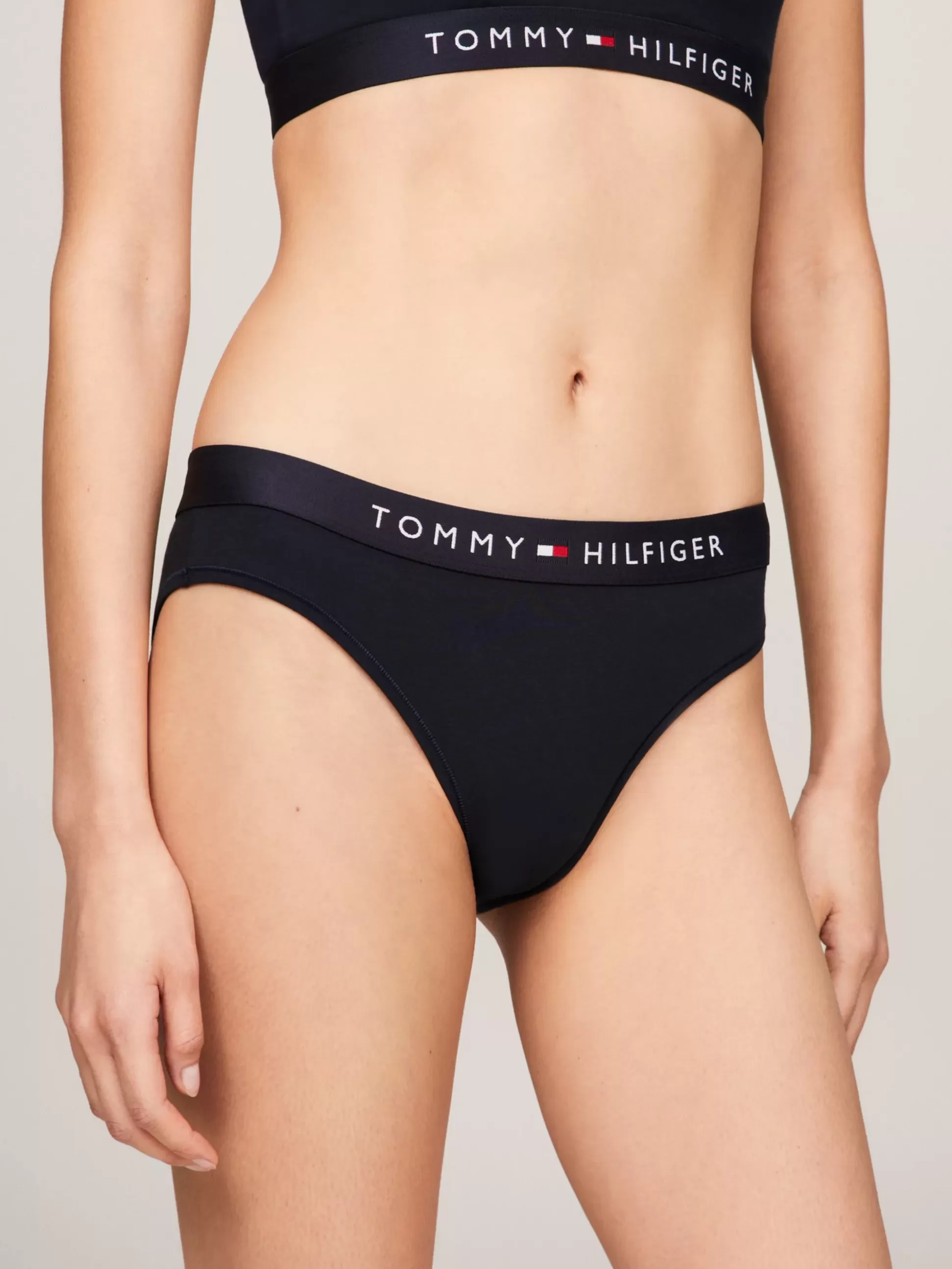 Tommy Hilfiger Figi | Bielizna^Figi TH Original Z Logo Na Pasku