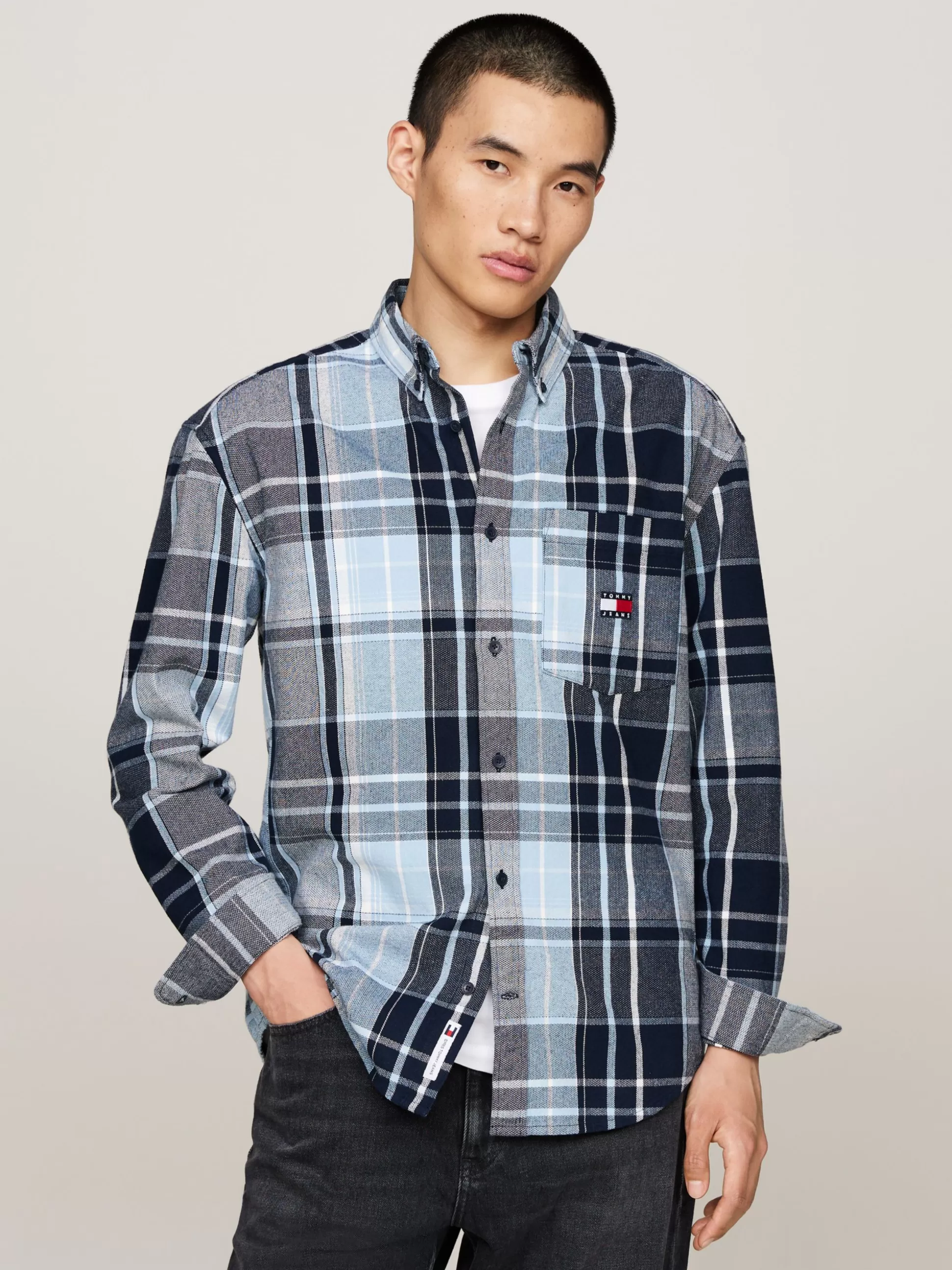 Tommy Hilfiger Koszule^Flanelowa Koszula O Luźnym Kroju