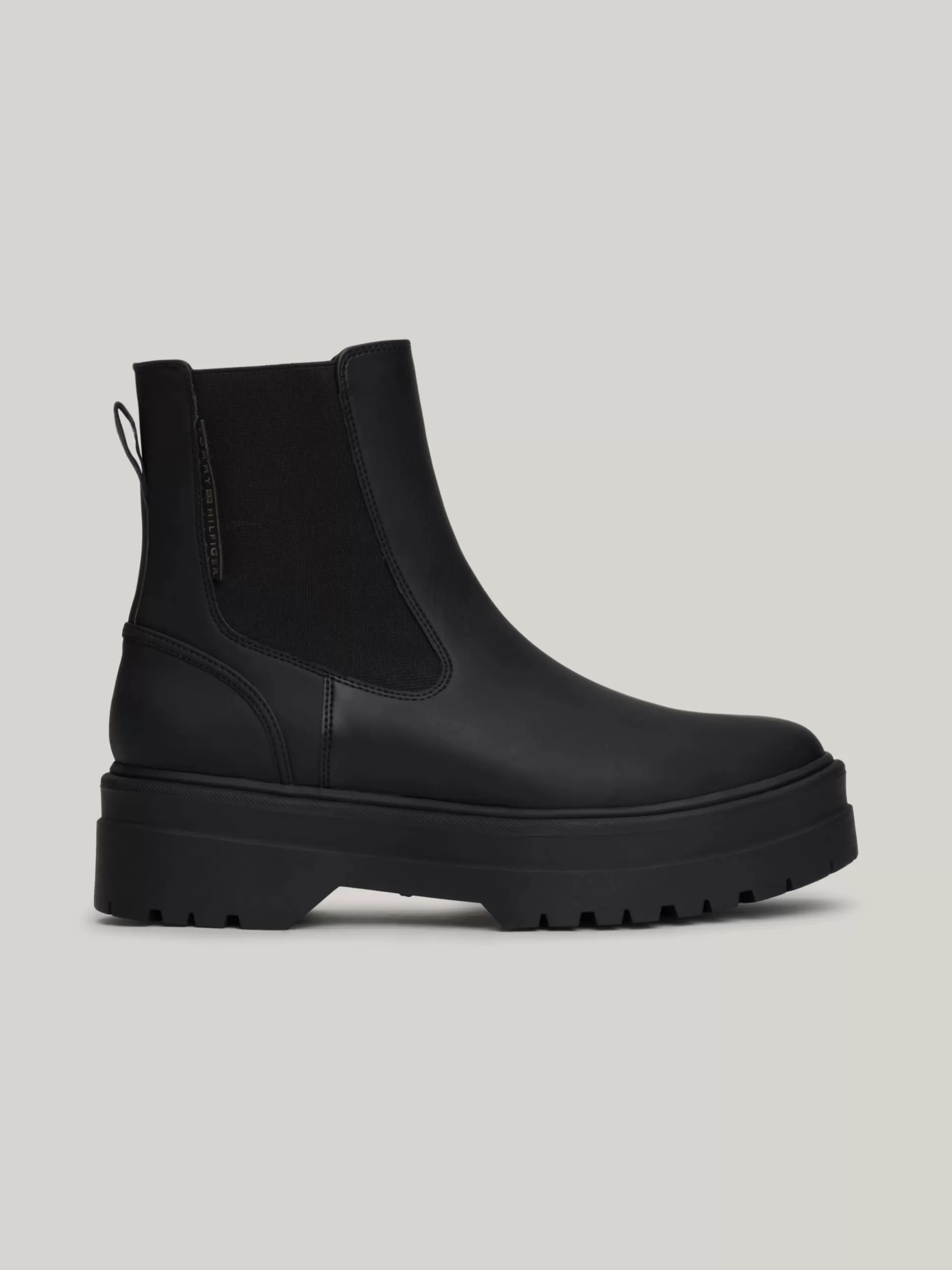 Tommy Hilfiger Chelsea Boots | Botki^Gumowane Sztyblety Na Grubej Podeszwie