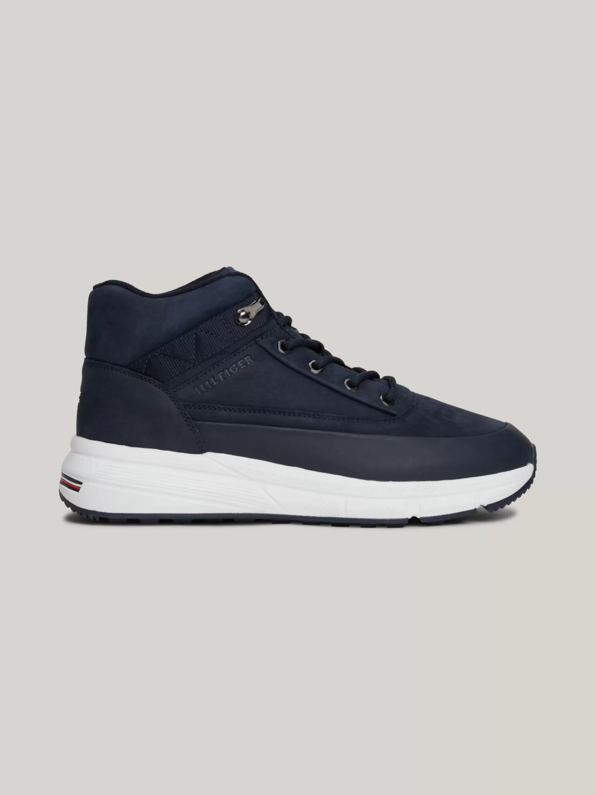 Tommy Hilfiger Sneakersy^Hybrydowe Botki Ze Skóry