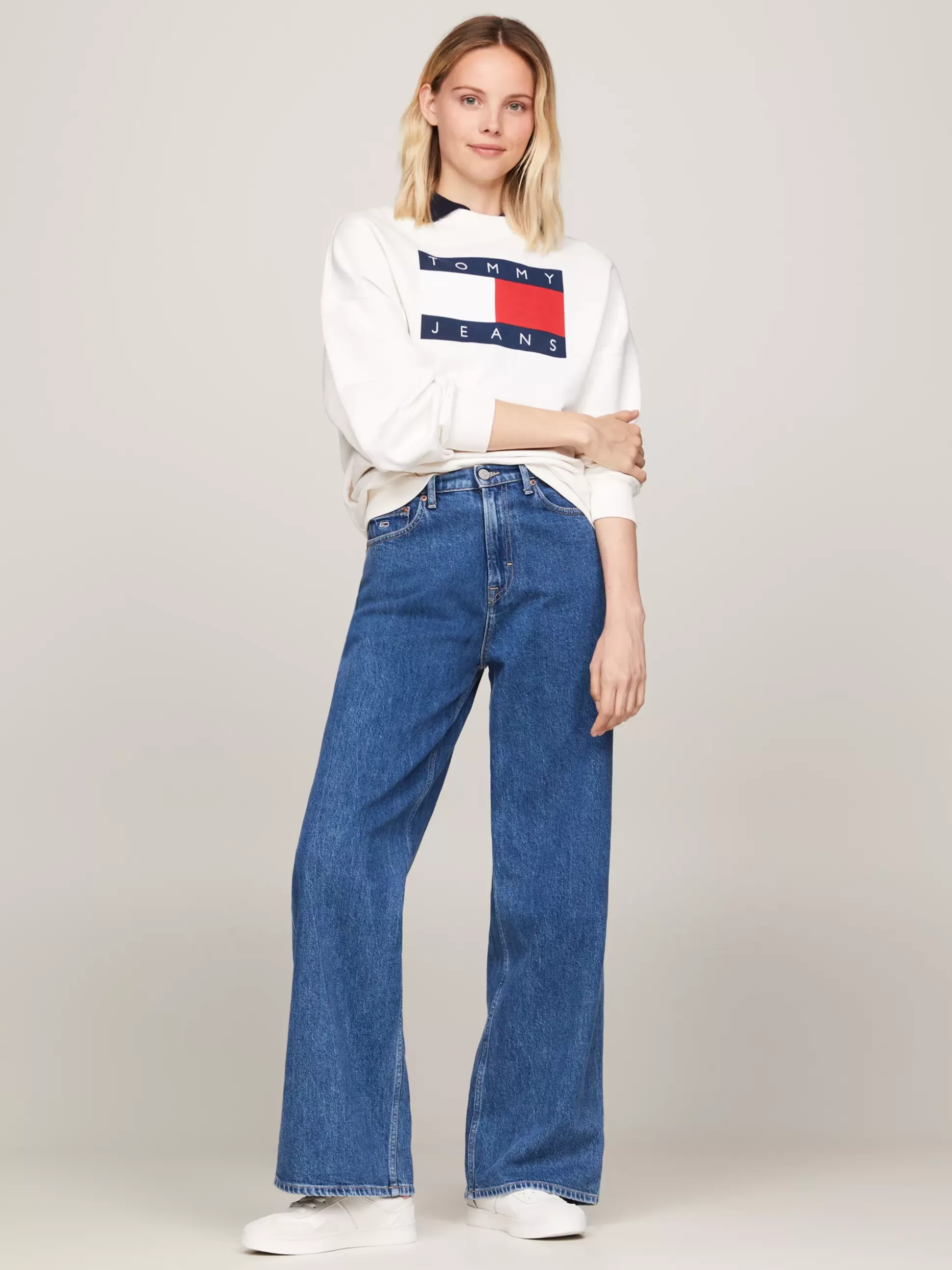 Tommy Hilfiger Jeansy^Jeansy Claire Z Wysokim Stanem