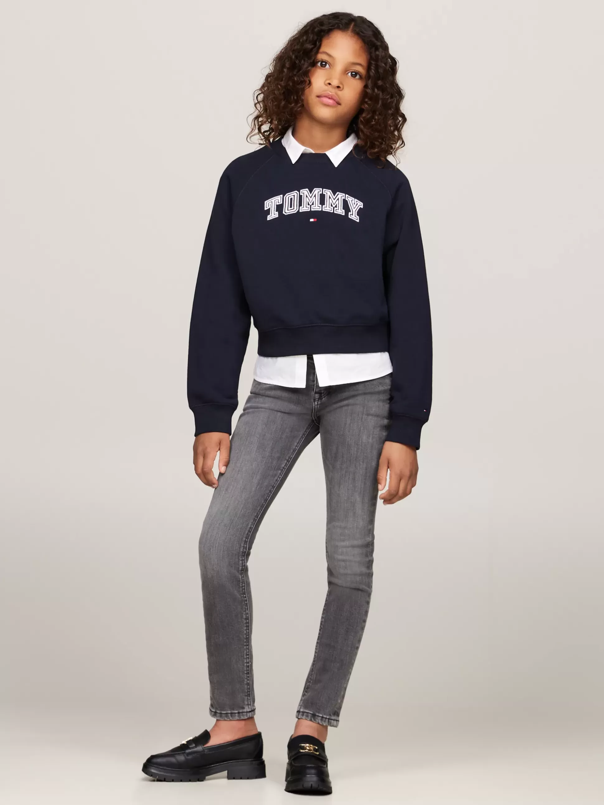 Dzieci Tommy Hilfiger Jeansy^Jeansy Nora Z Efektem Wyblaknięcia