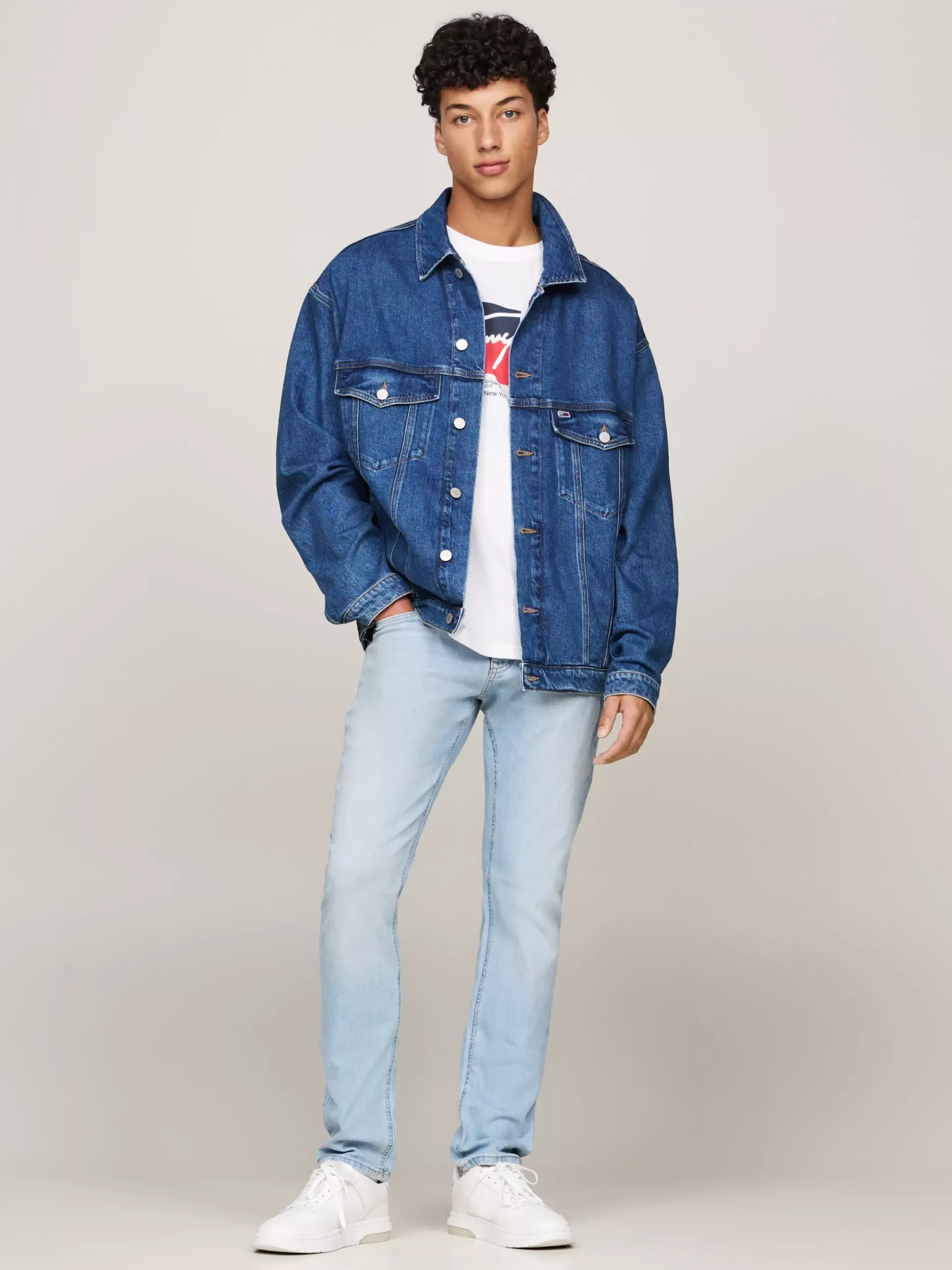 Tommy Hilfiger Jeansy^Jeansy Scanton Z Efektem Wyblaknięcia