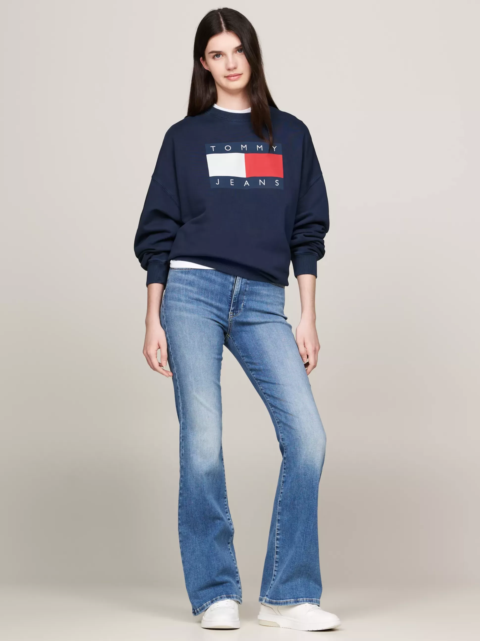 Tommy Hilfiger Jeansy^Jeansy Sylvia Z Rozszerzanymi Nogawkami