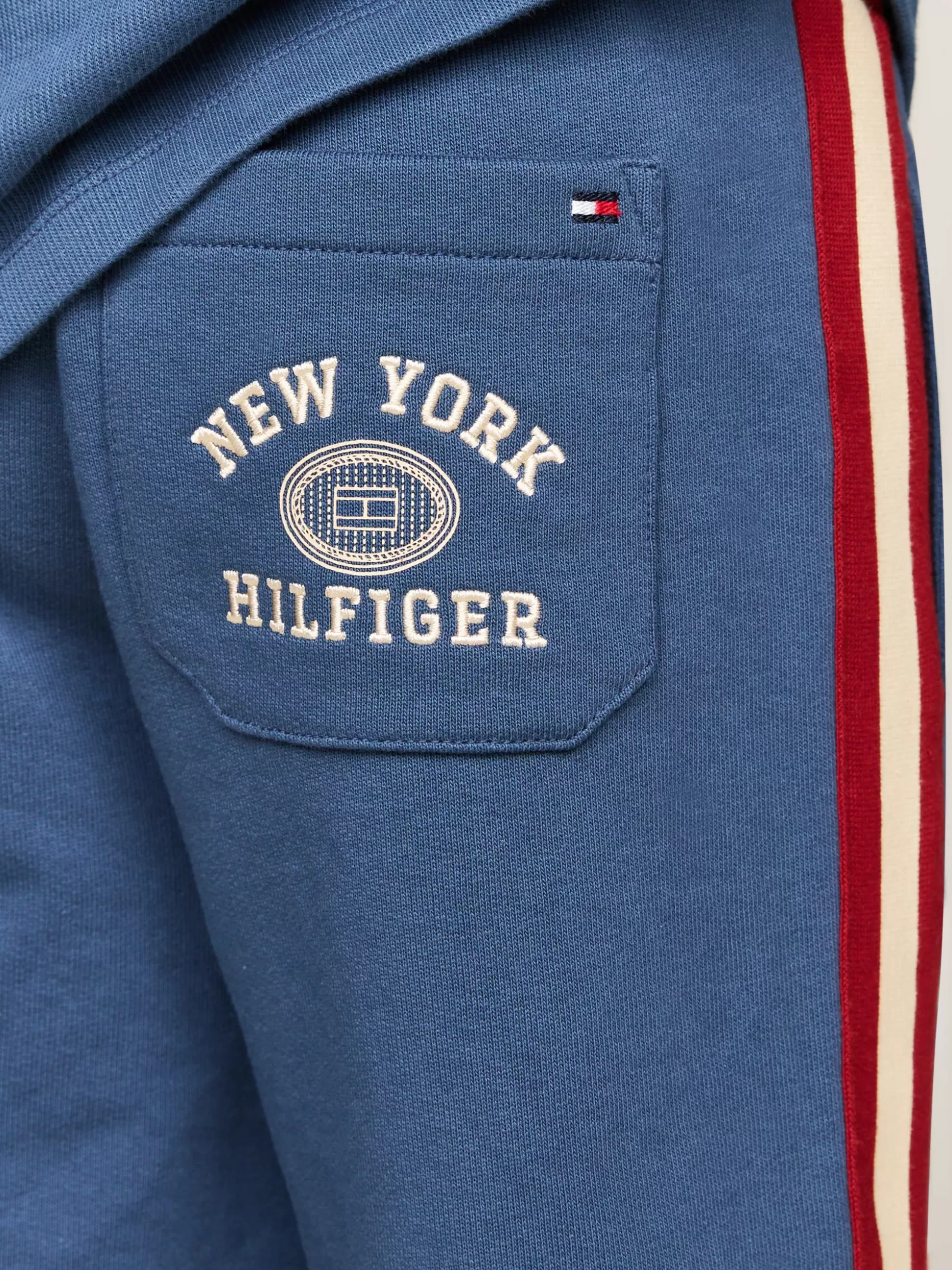 Dzieci Tommy Hilfiger Spodnie I Szorty^Joggery Hilfiger Monotype Z Paskami Po Bokach