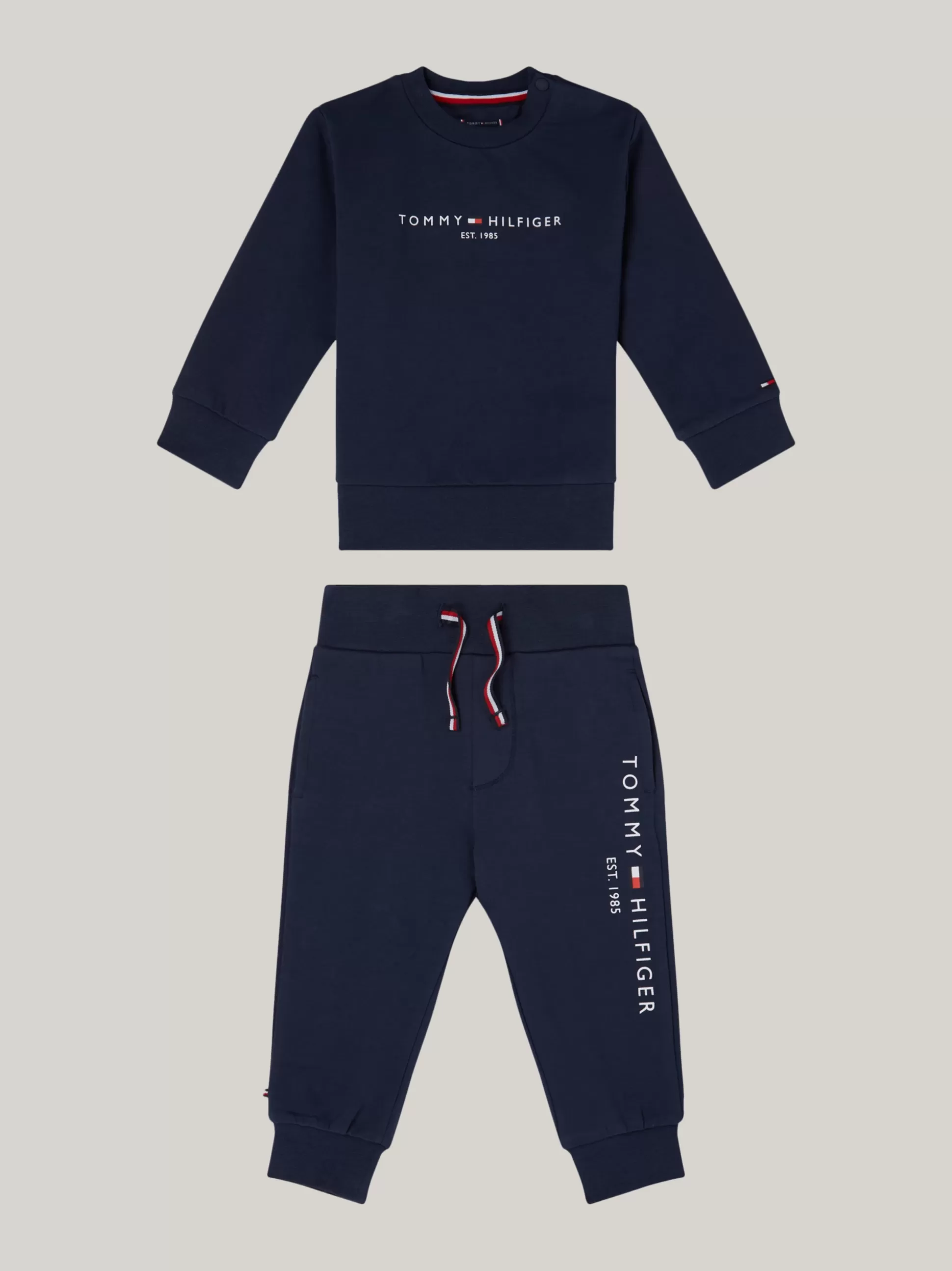 Dzieci Tommy Hilfiger Dziewczynki | Chłopcy^Komplet Essential Z Logo: Bluza I Joggery