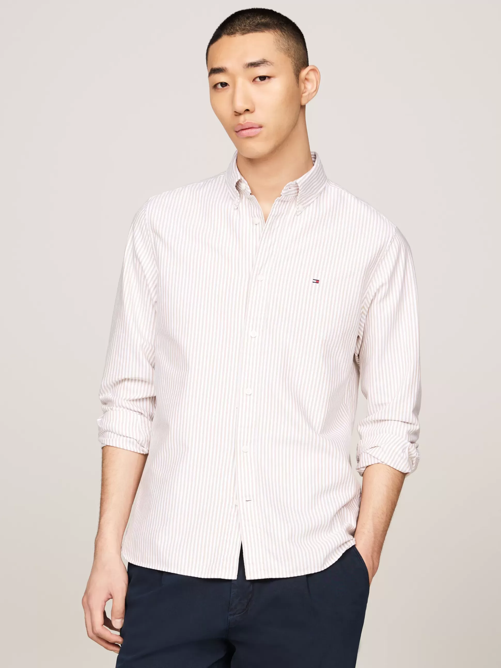 Tommy Hilfiger Koszule^Koszula Heritage Z Bawełny Oxford W Paski