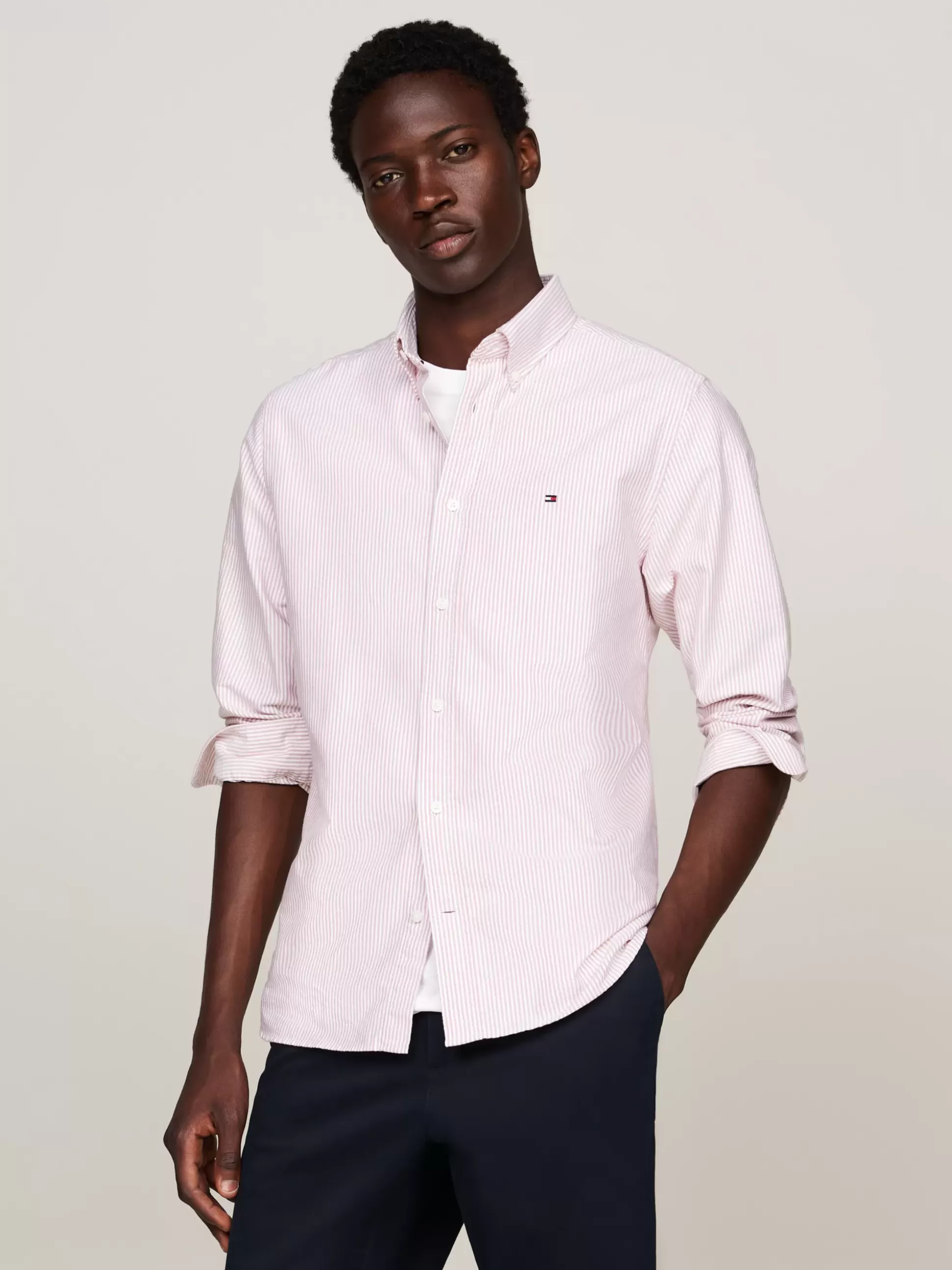 Tommy Hilfiger Koszule^Koszula Heritage Z Bawełny Oxford W Paski