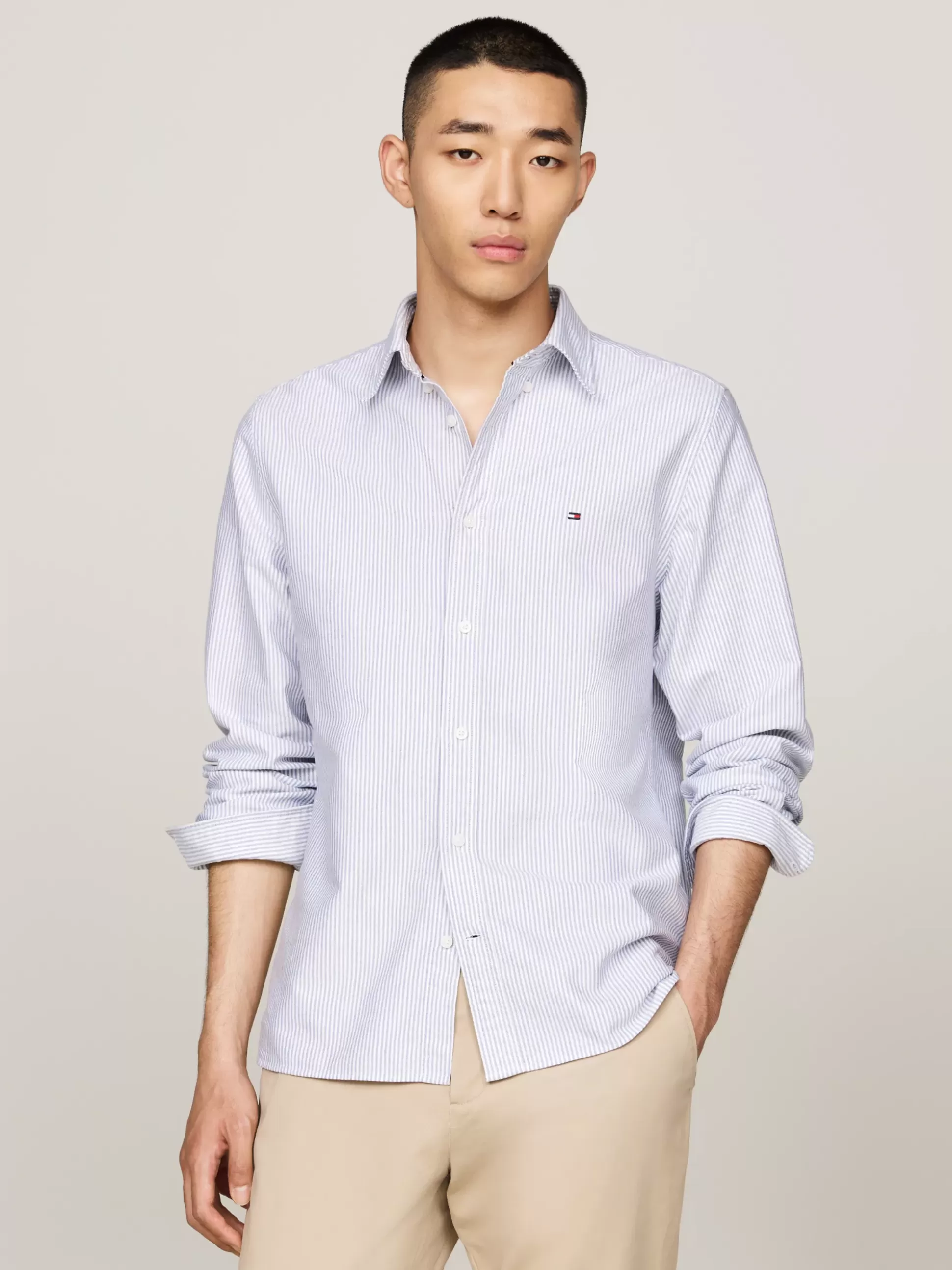 Tommy Hilfiger Koszule^Koszula Heritage Z Bawełny Oxford W Paski